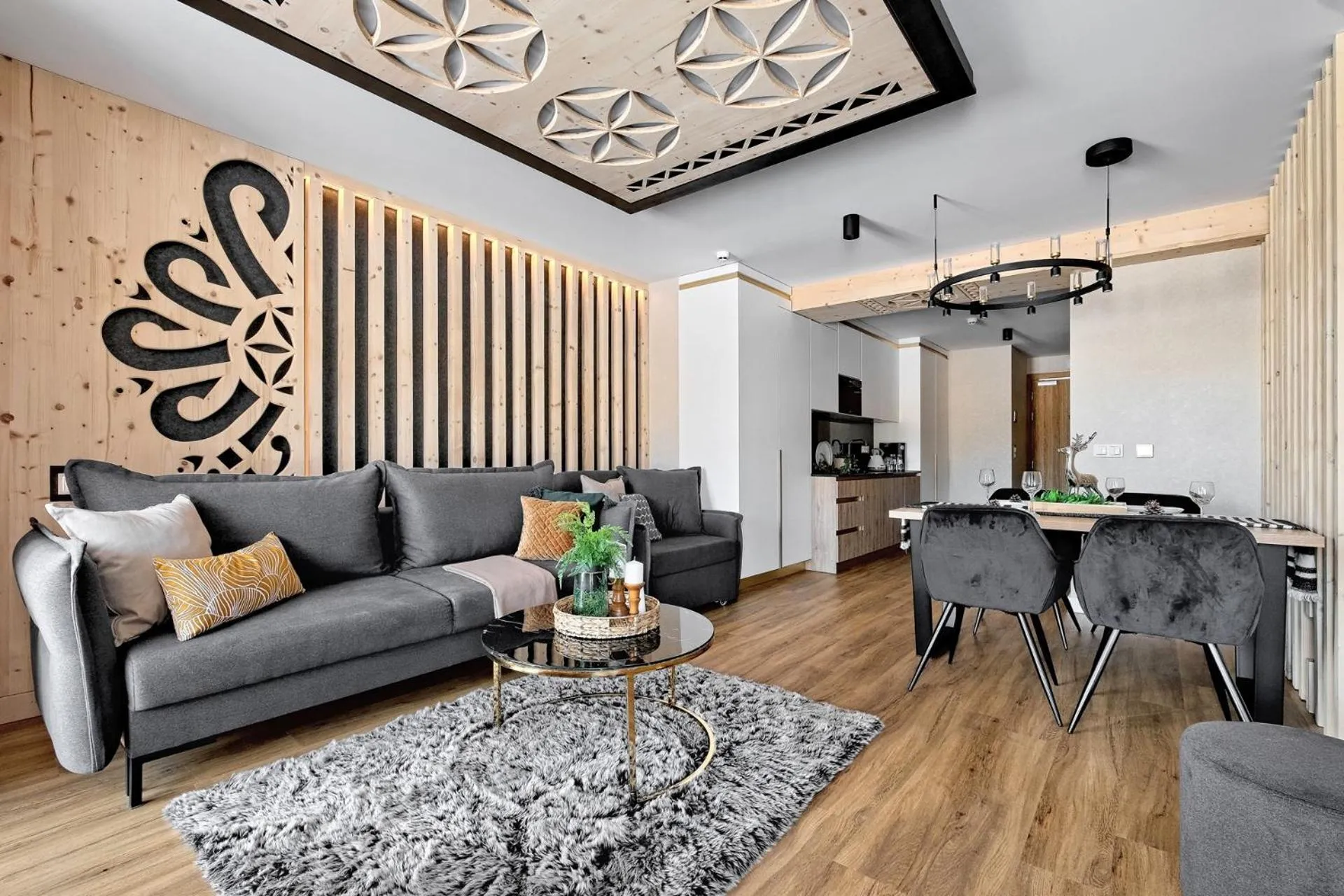 Living room in Aparthotel Góralski Spa 2