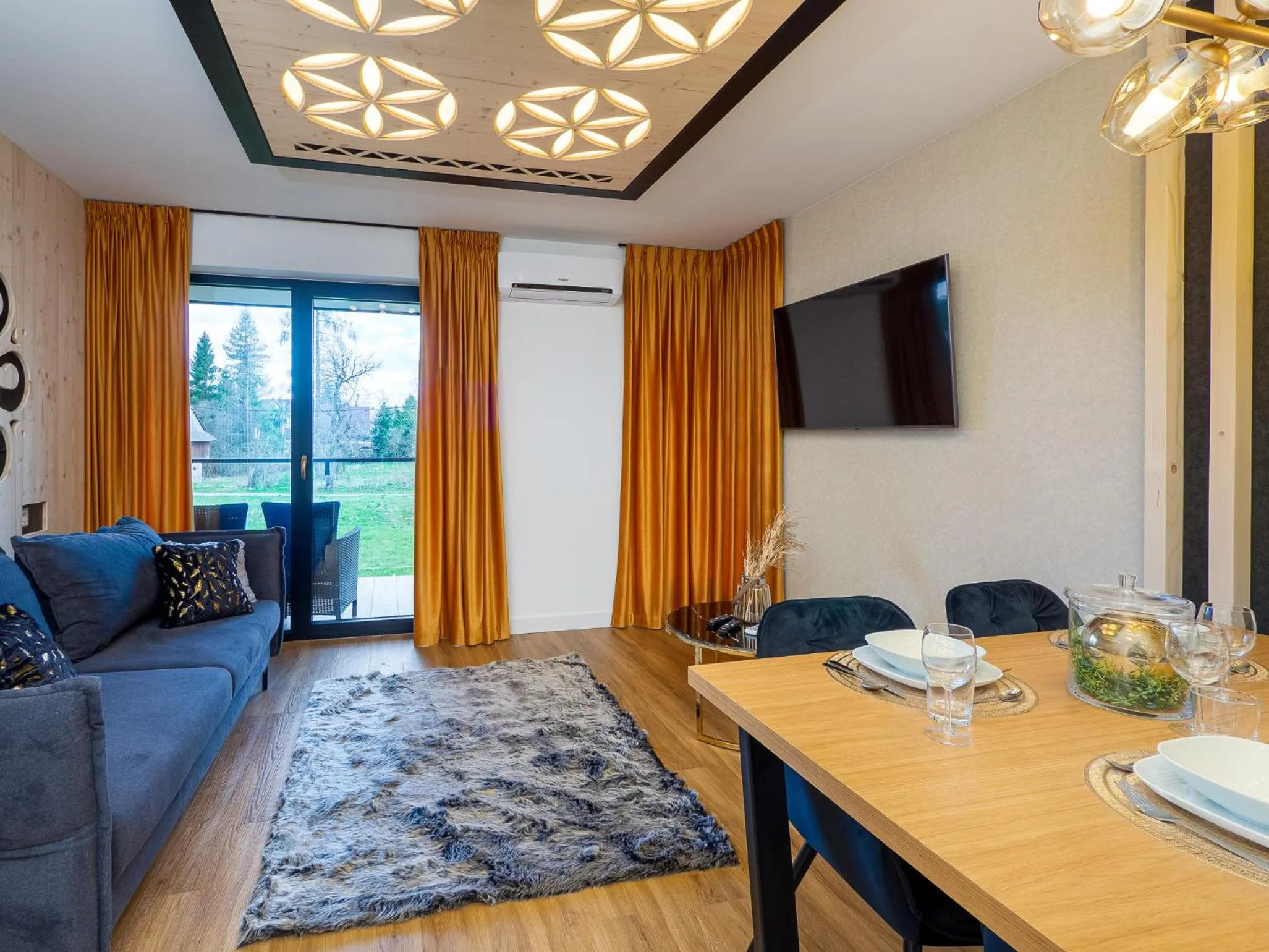 Living room in Aparthotel Góralski Spa 2