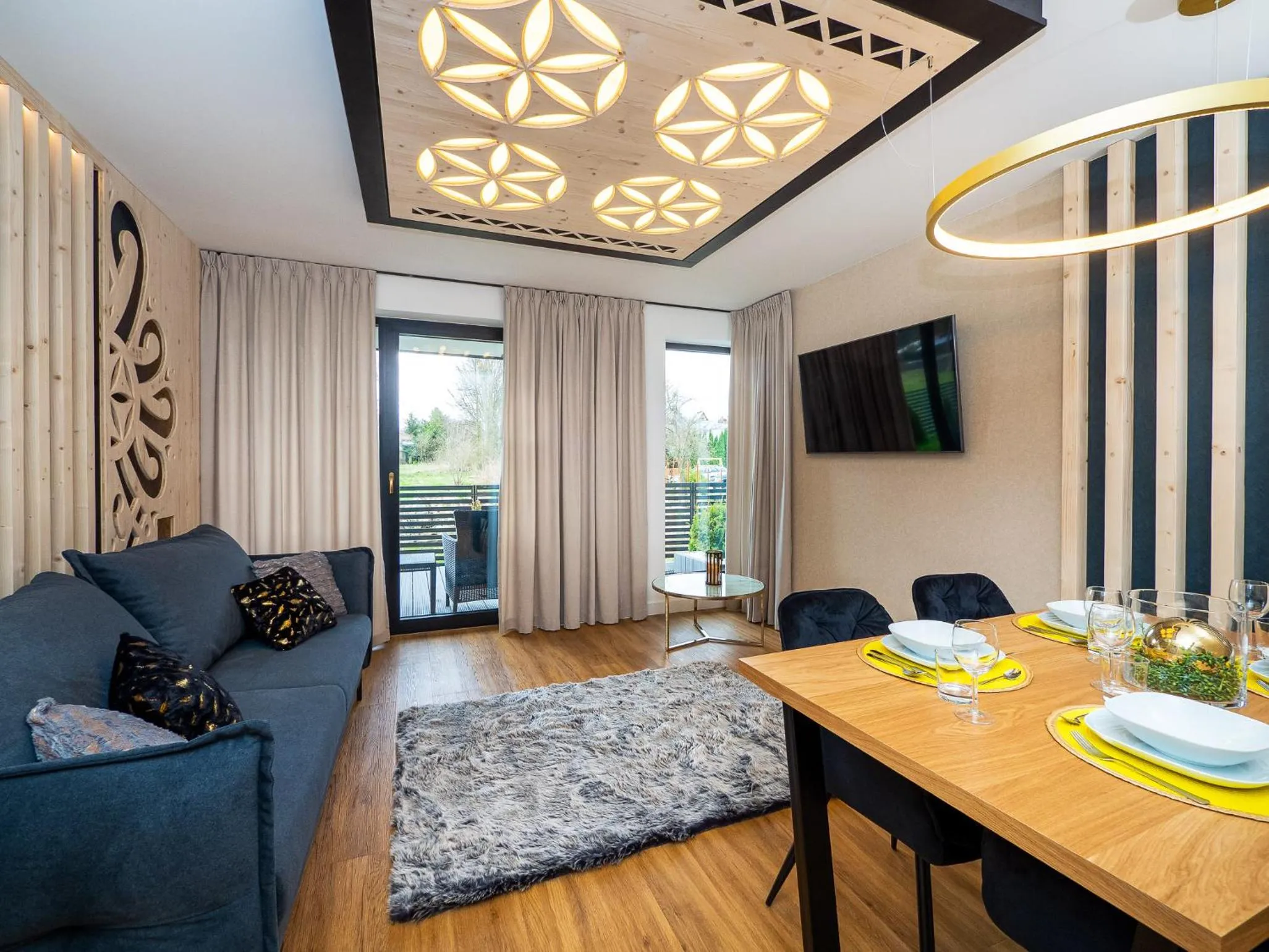 Living room in Aparthotel Góralski Spa 2