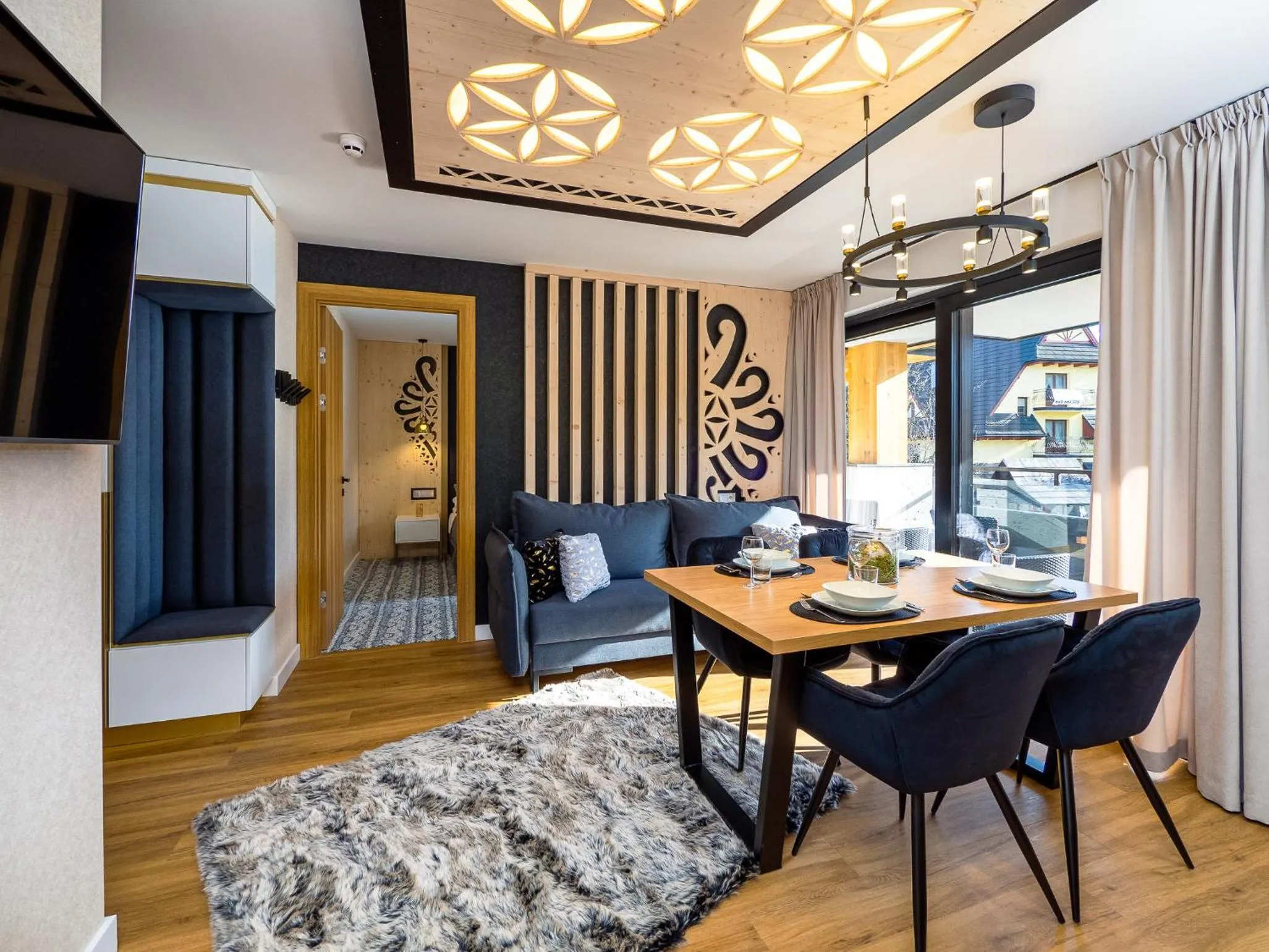 Living room in Aparthotel Góralski Spa 2