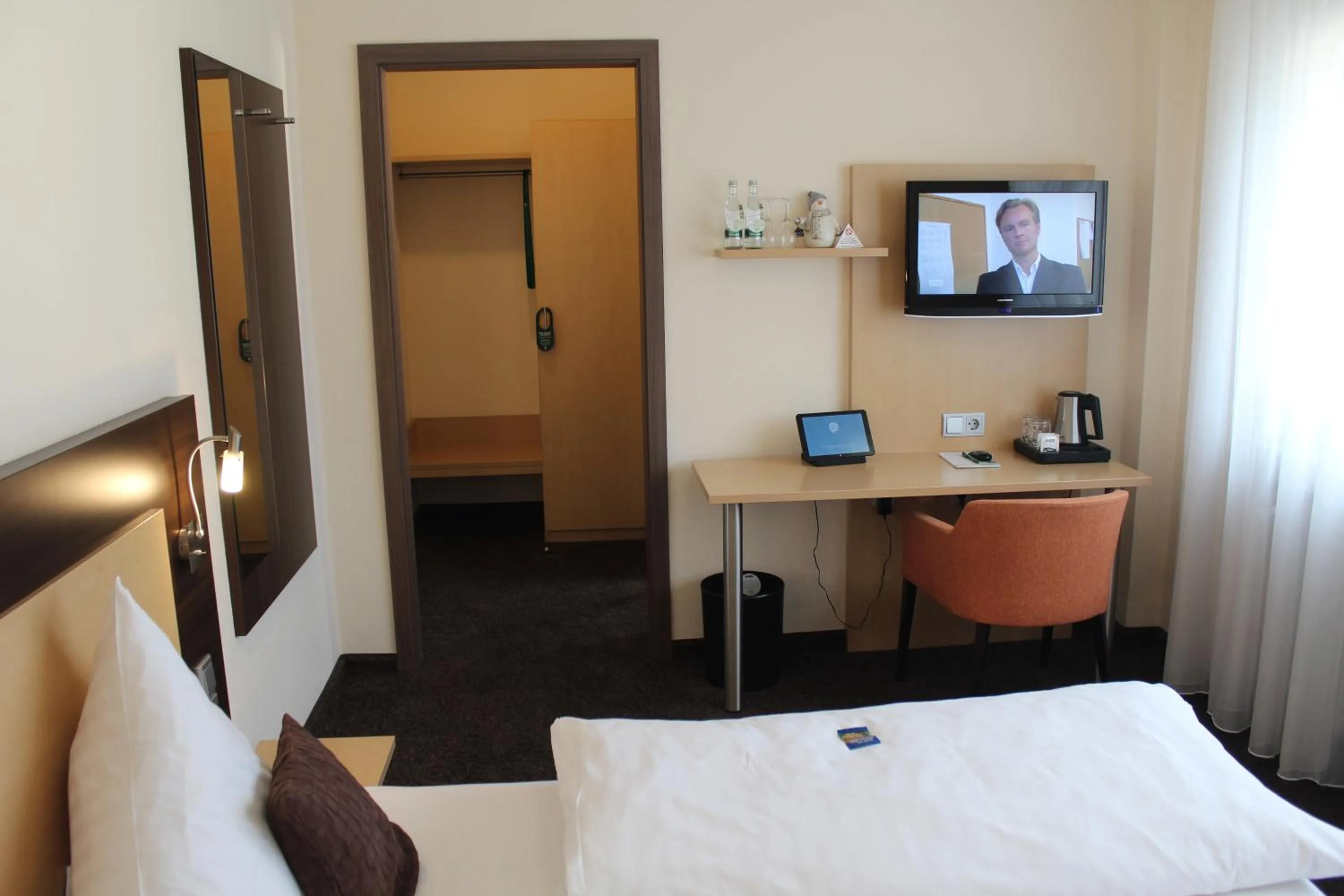 Bed in Hotel Berkheimer Hof