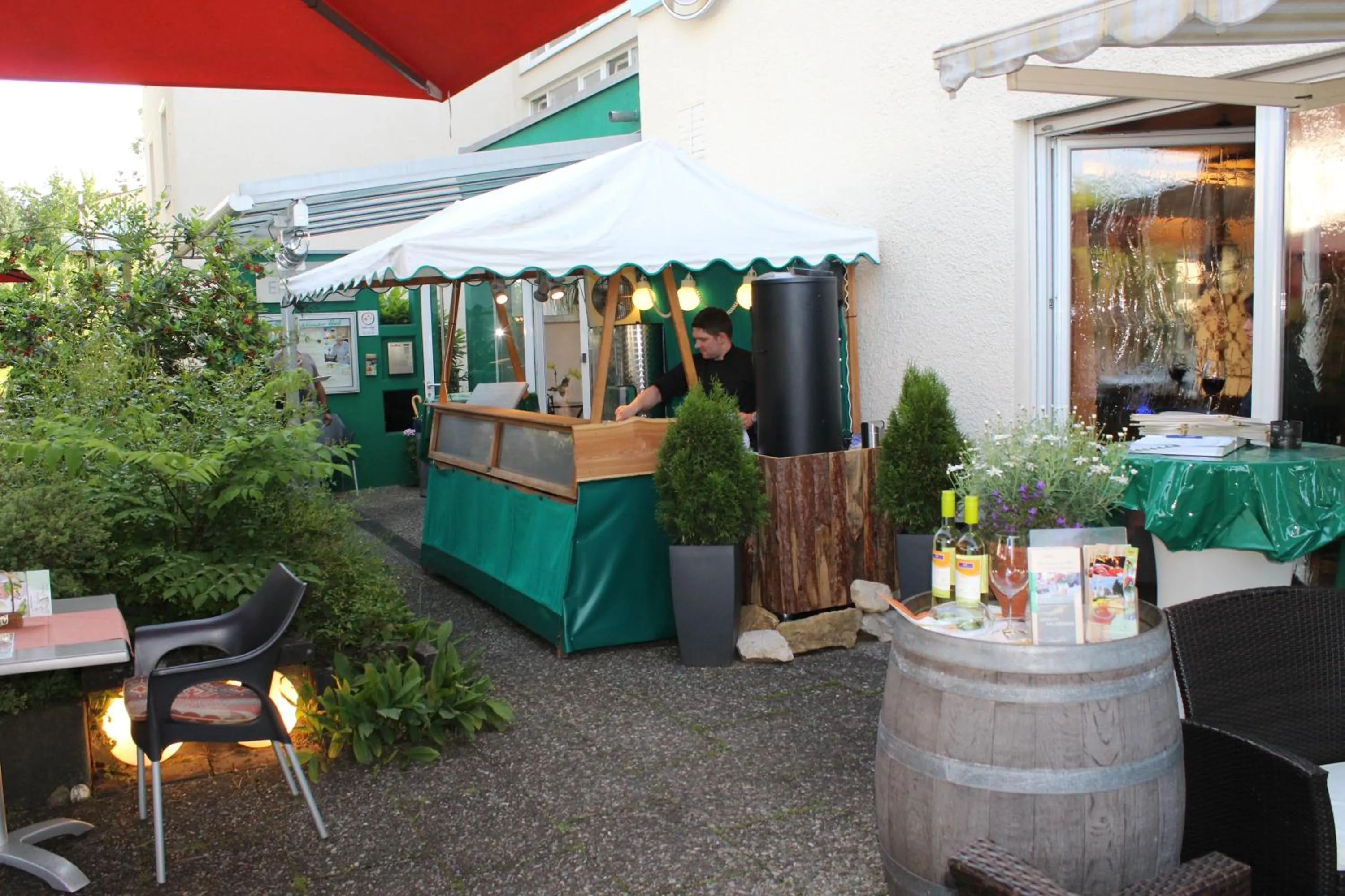 BBQ facilities in Hotel Berkheimer Hof