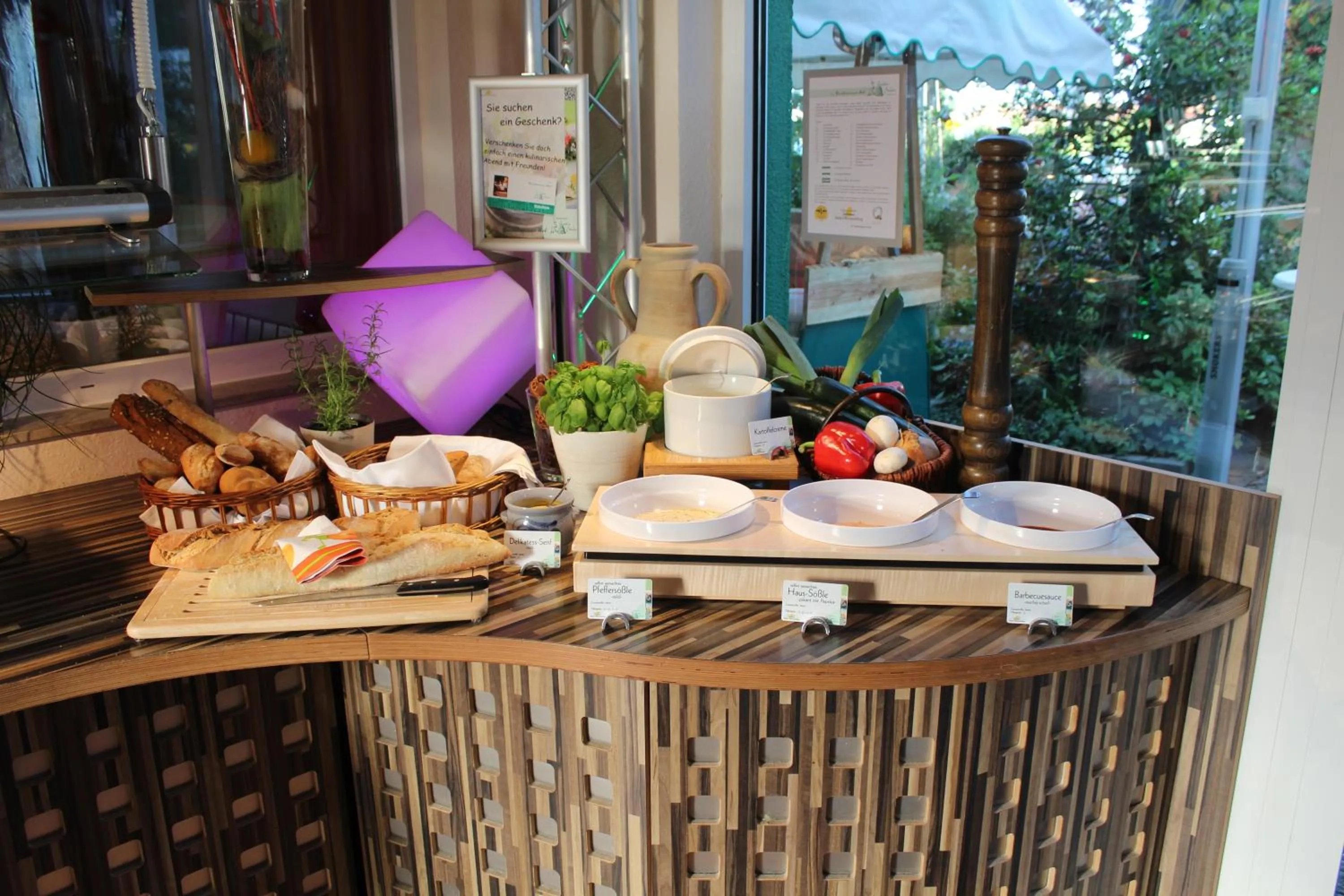 Food and drinks in Hotel Berkheimer Hof