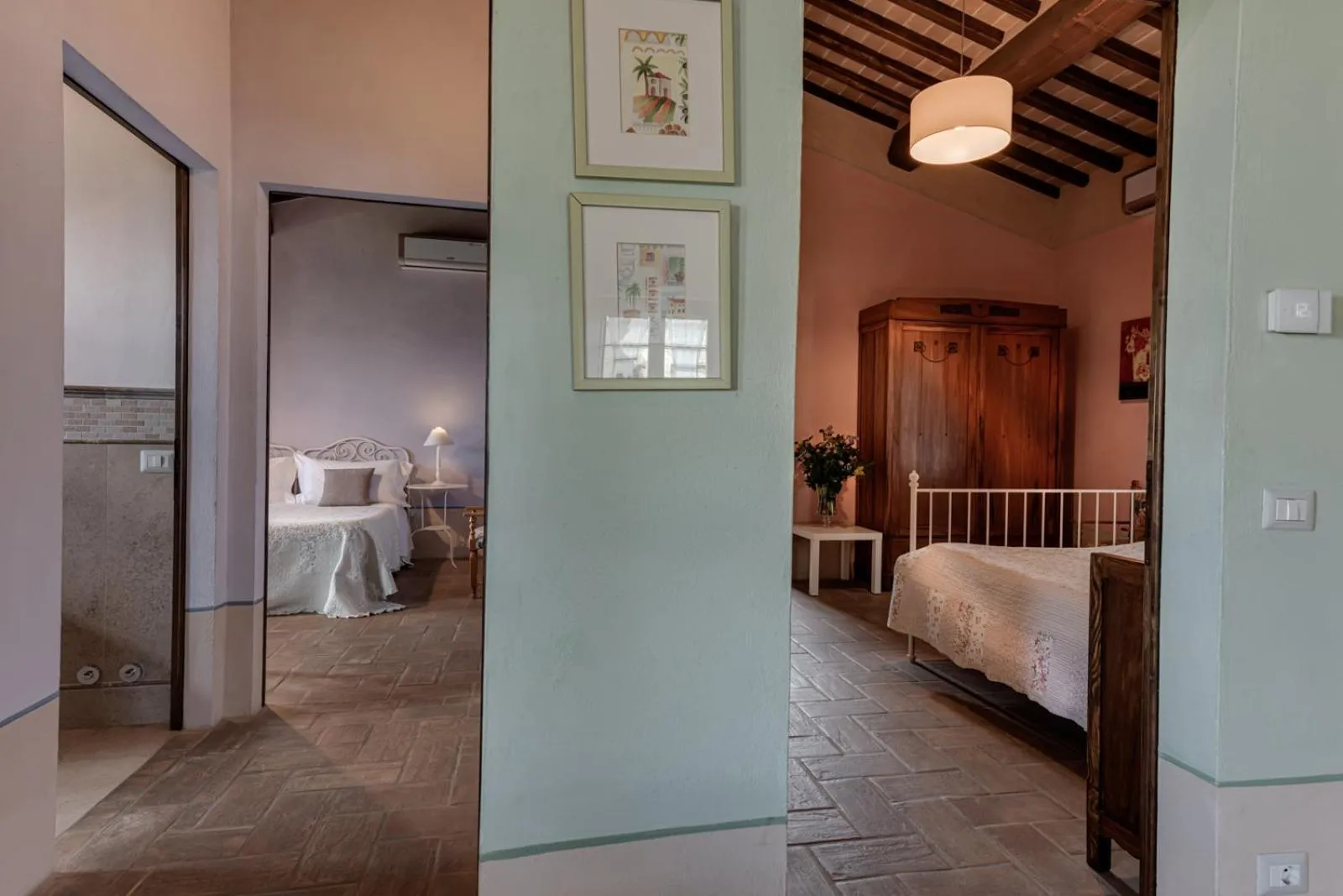 Bedroom, Bed in Agriturismo Nobile