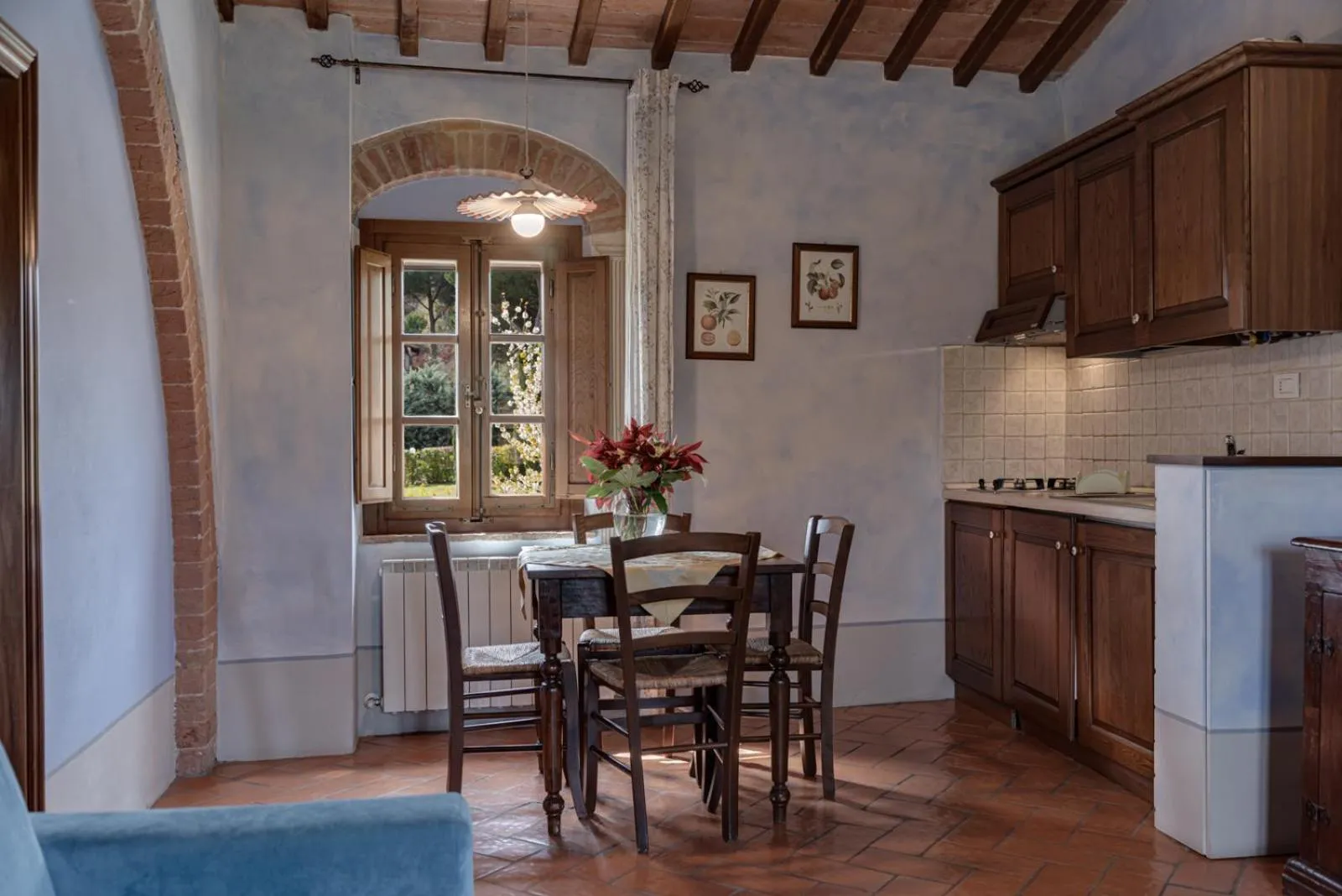 Kitchen or kitchenette in Agriturismo Nobile