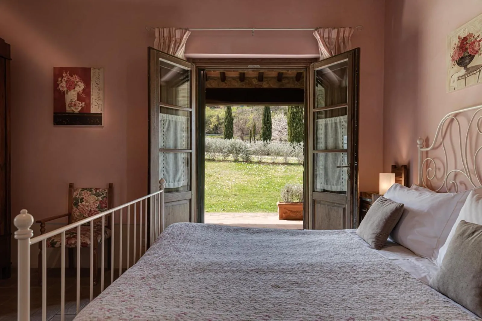 Bedroom, Bed in Agriturismo Nobile