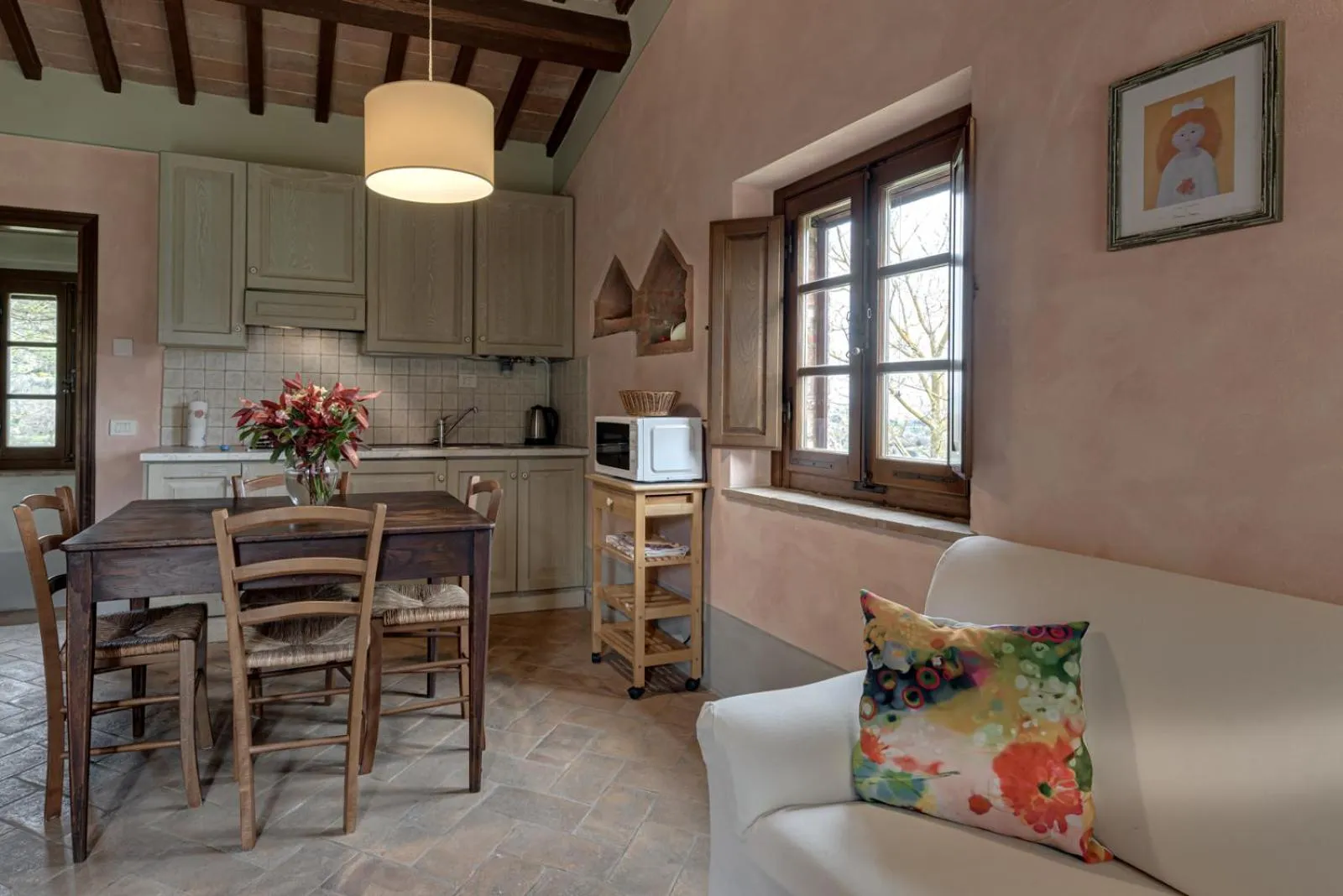 Kitchen or kitchenette in Agriturismo Nobile