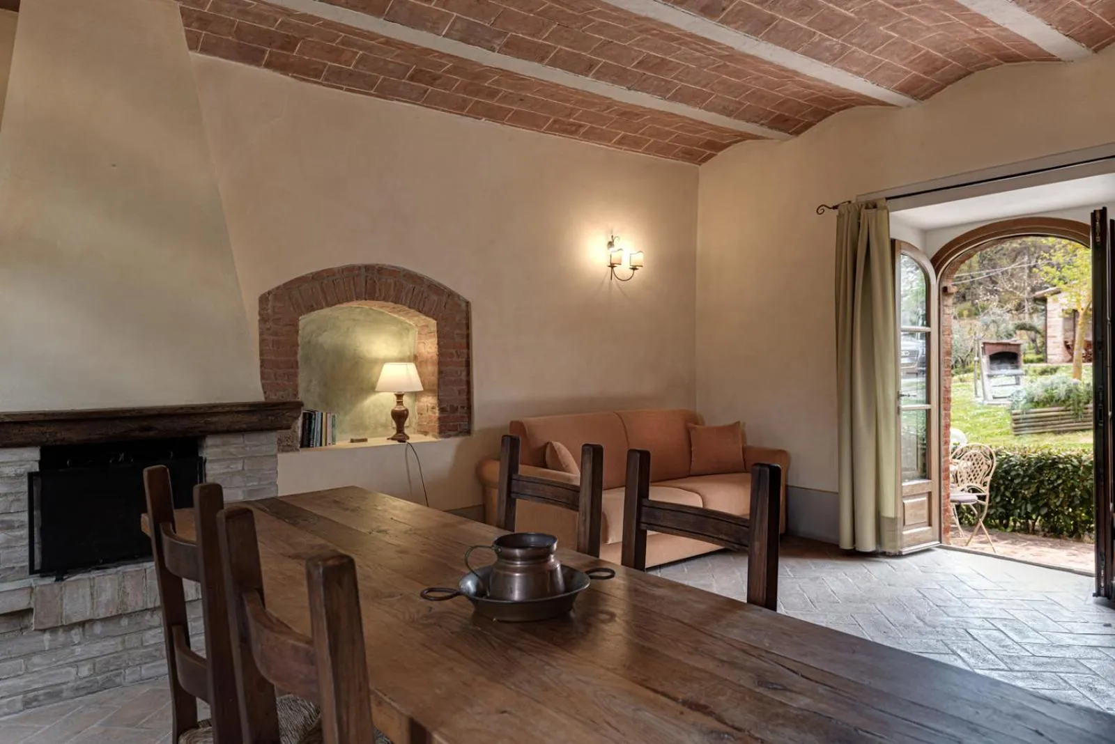 Seating area in Agriturismo Nobile