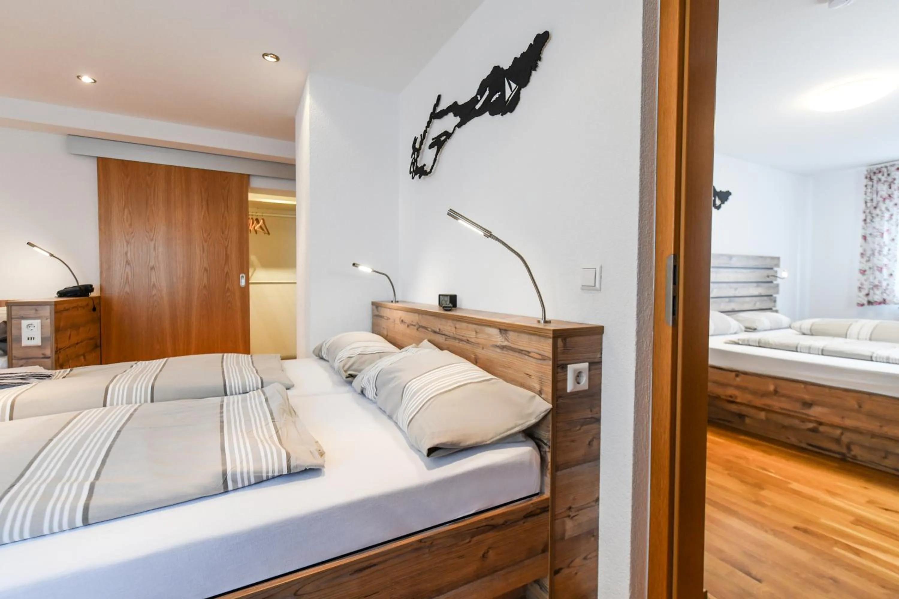 Bed in Gasthof Rebstock