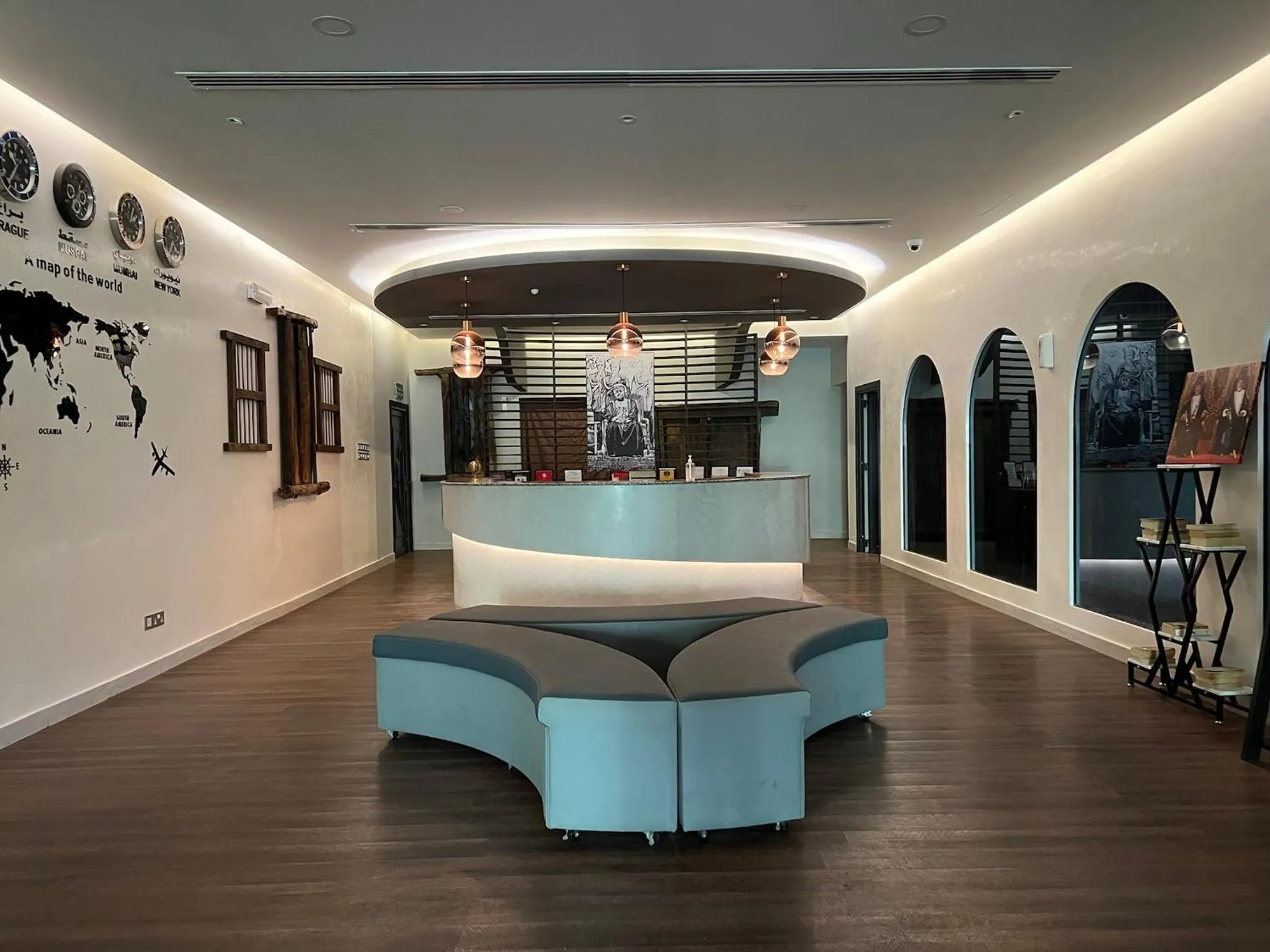 Lobby or reception in Mutrah Hotel