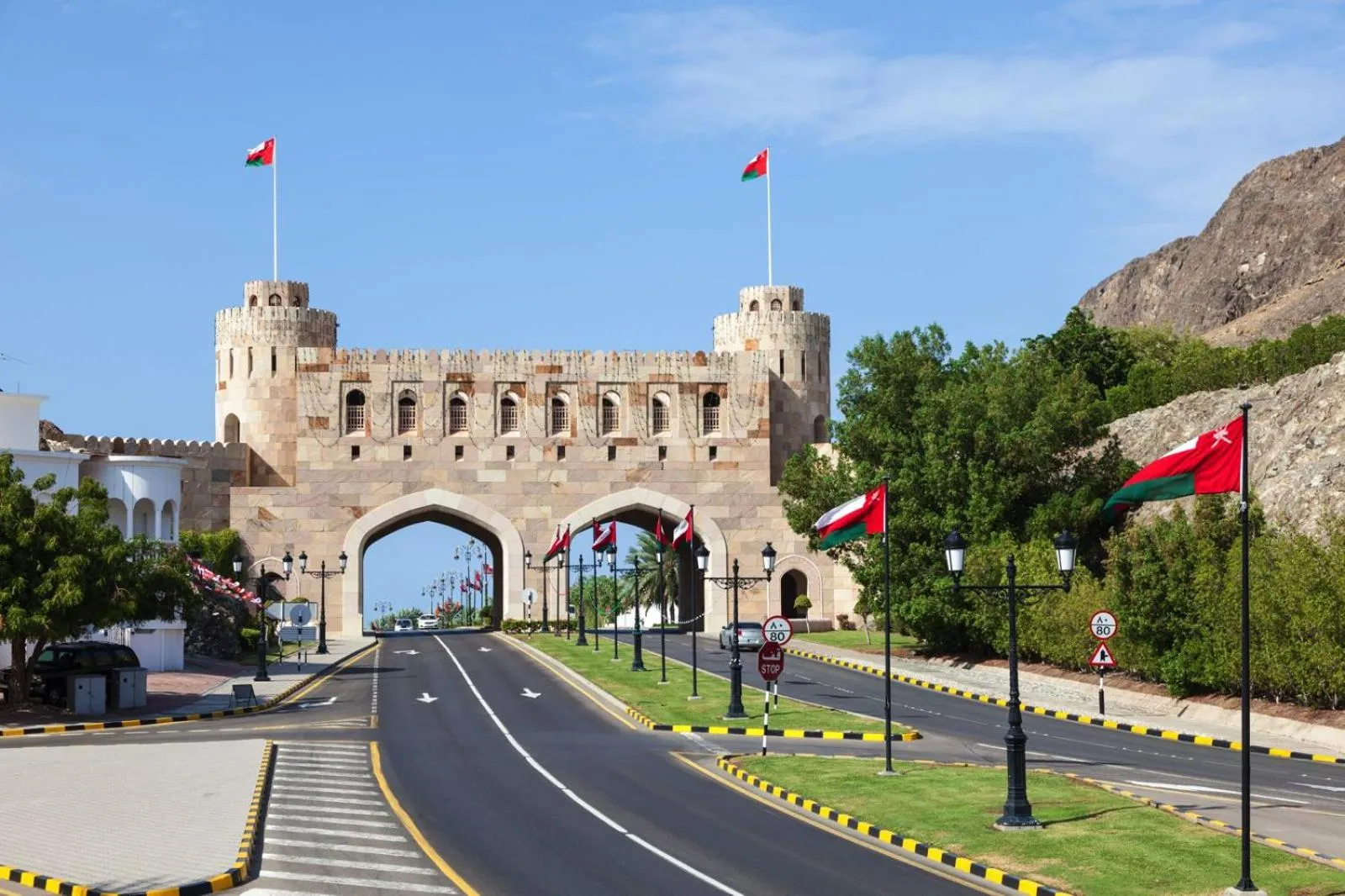 Nearby landmark in Mutrah Hotel