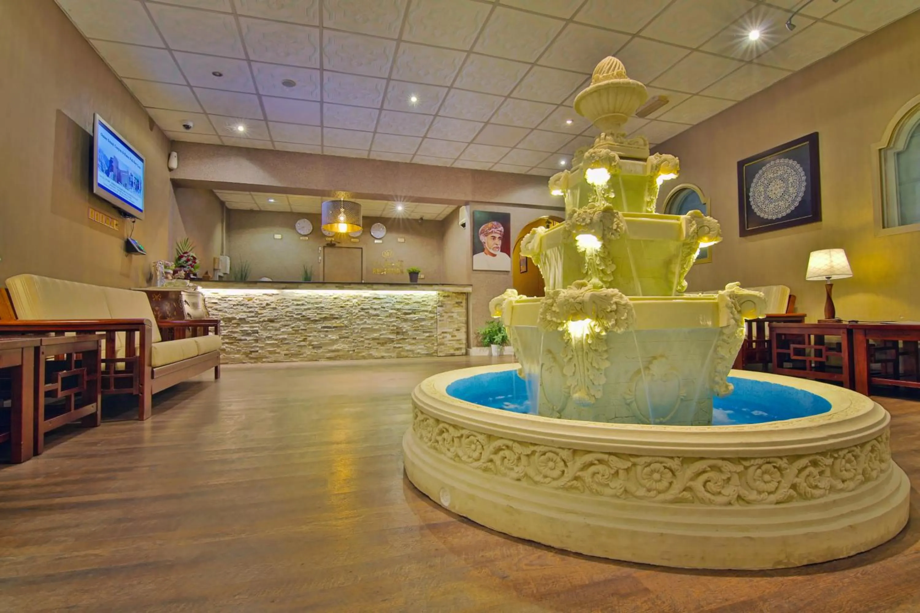 Lobby or reception in Mutrah Hotel