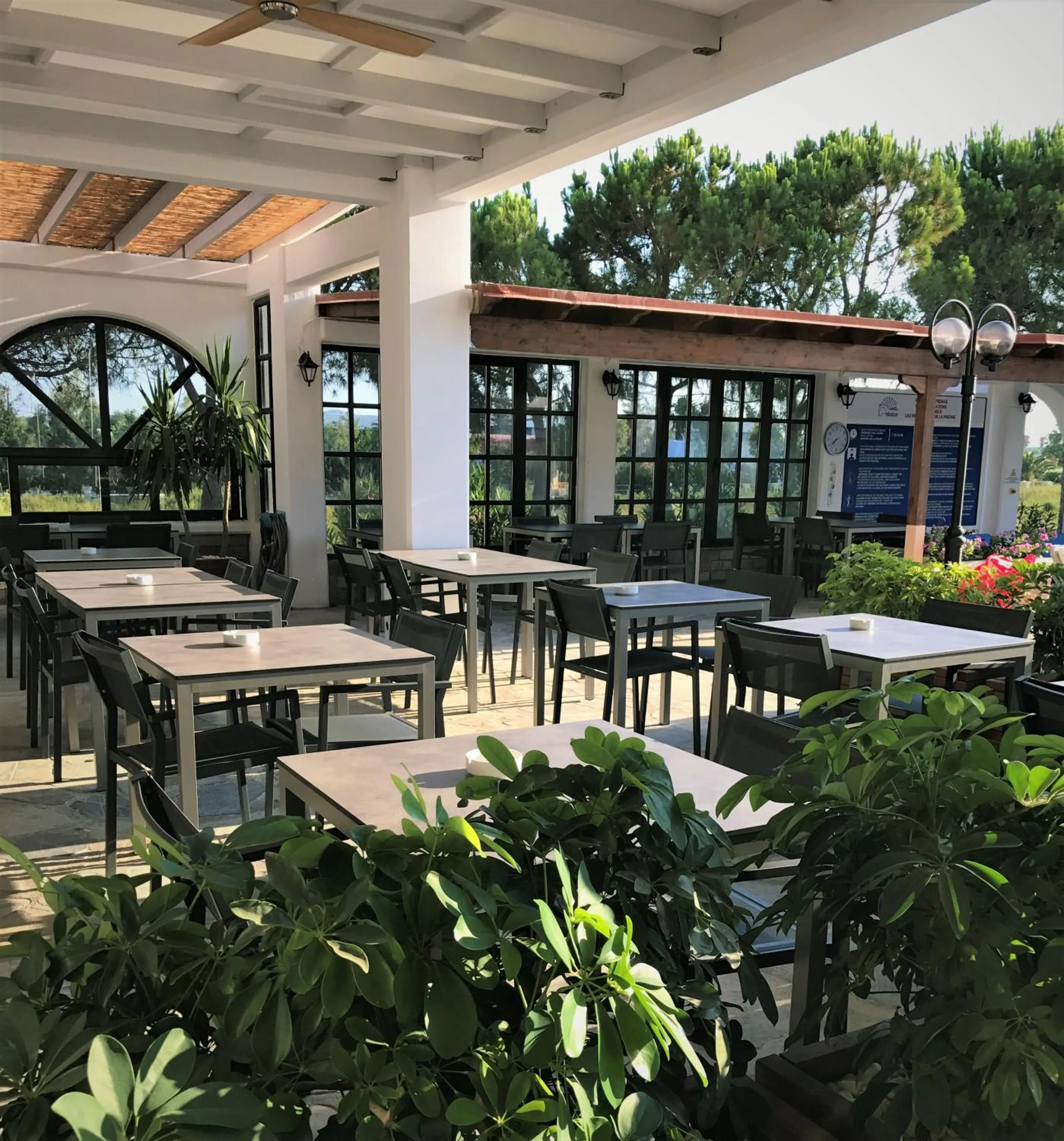 Restaurant/places to eat in Palladium hotel