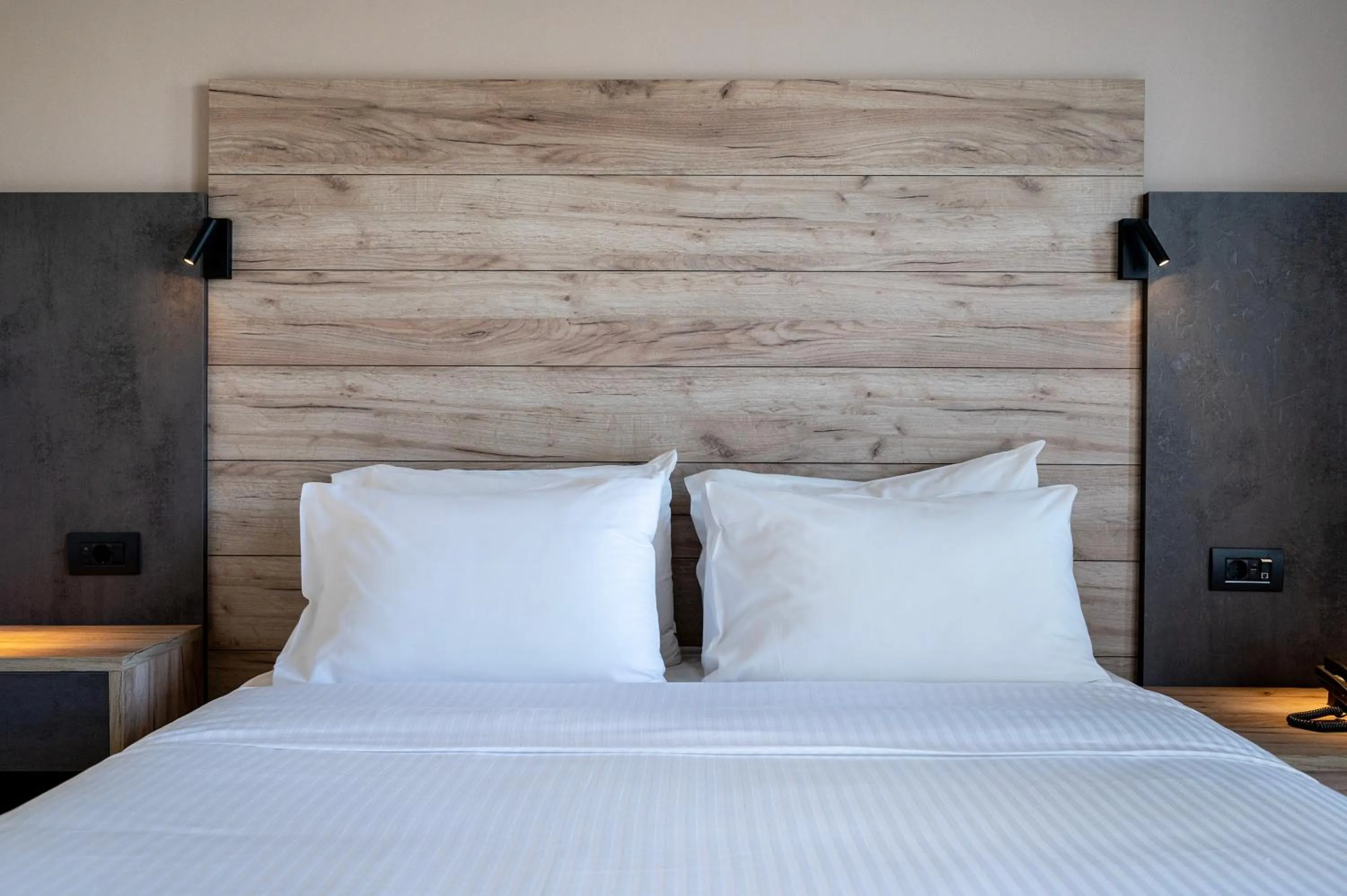 Bed in Palladium hotel