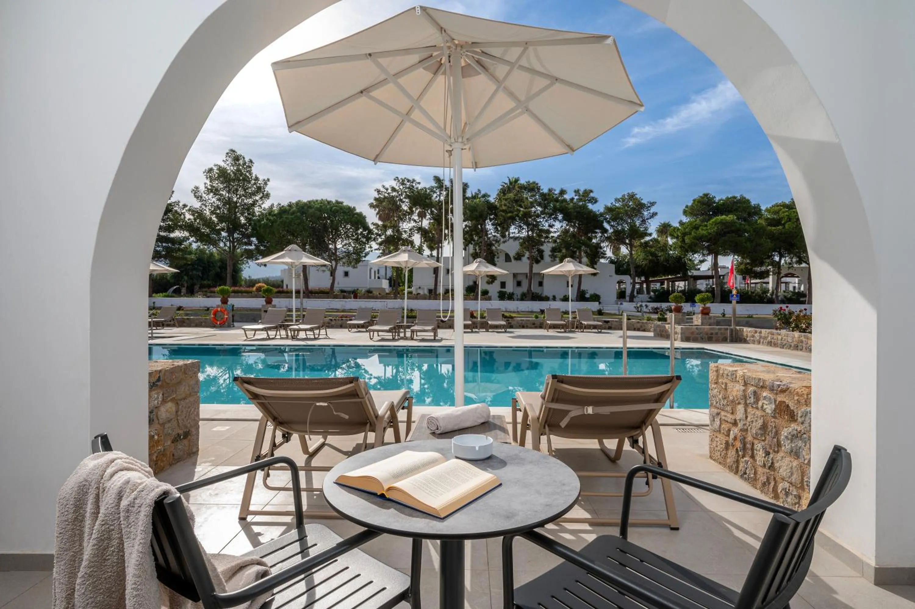 Patio in Palladium hotel