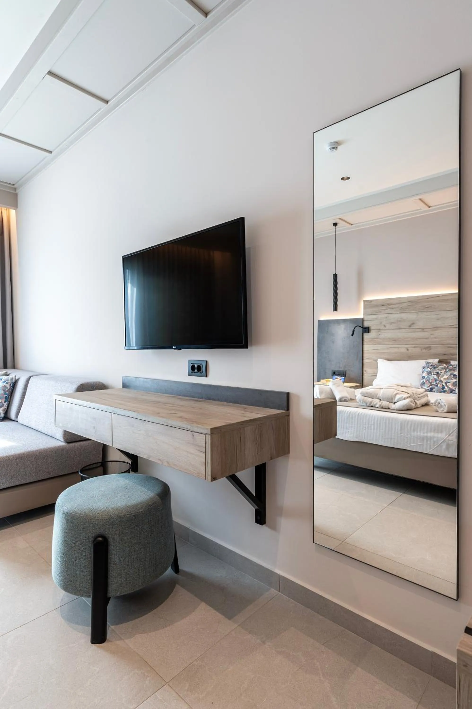 TV and multimedia, Bed in Palladium hotel