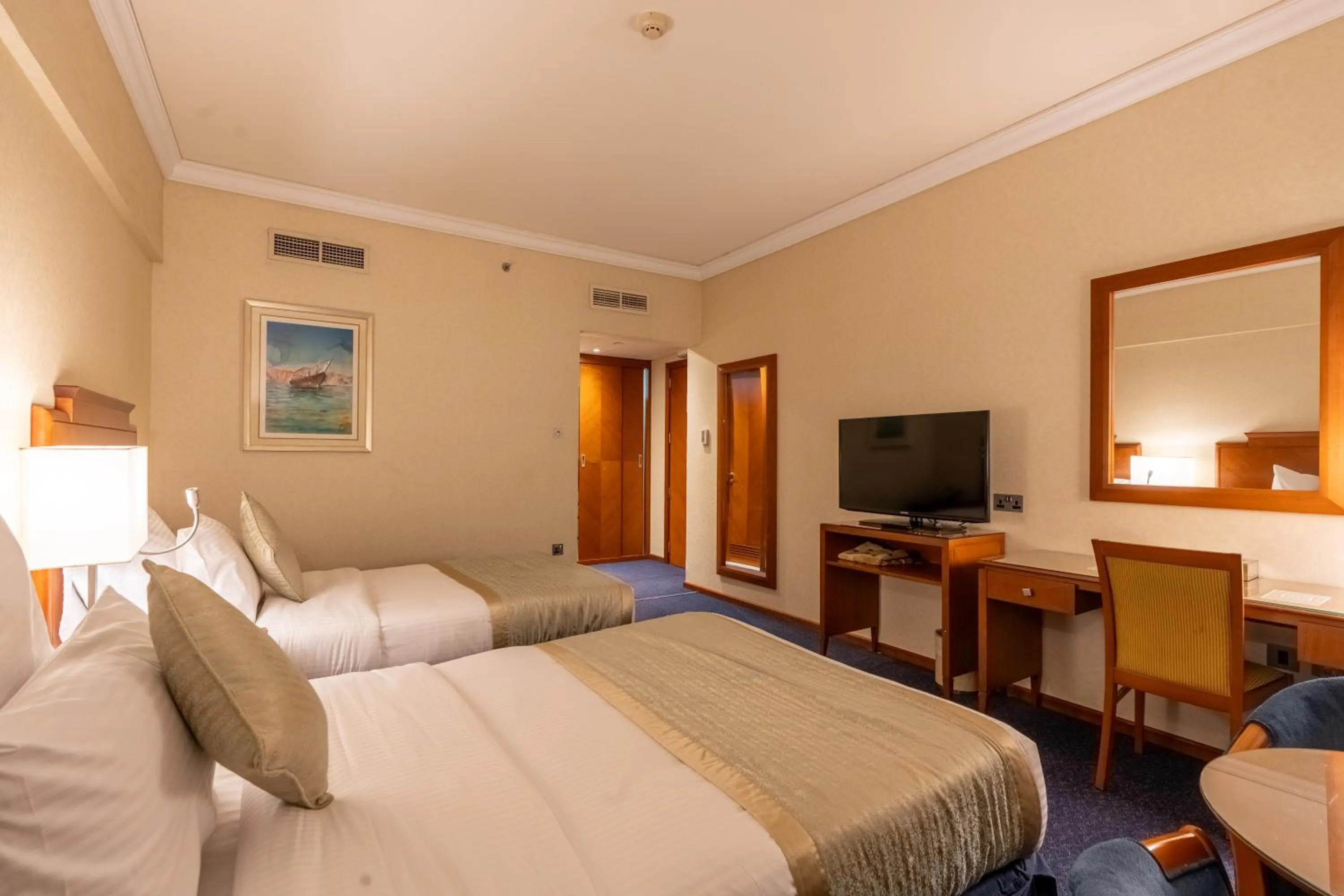 Bed in Lavender Hotel Sharjah