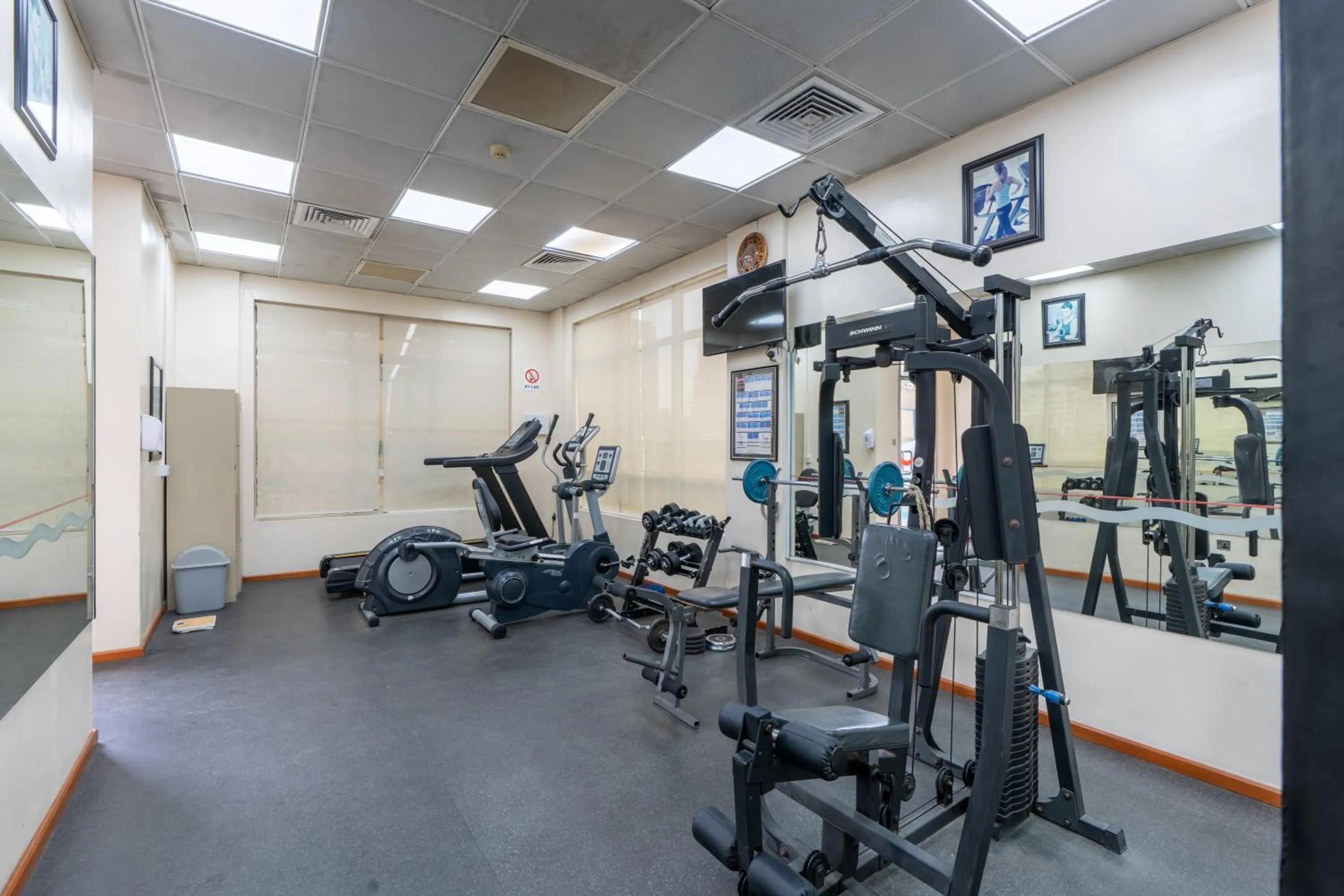 Fitness centre/facilities in Lavender Hotel Sharjah