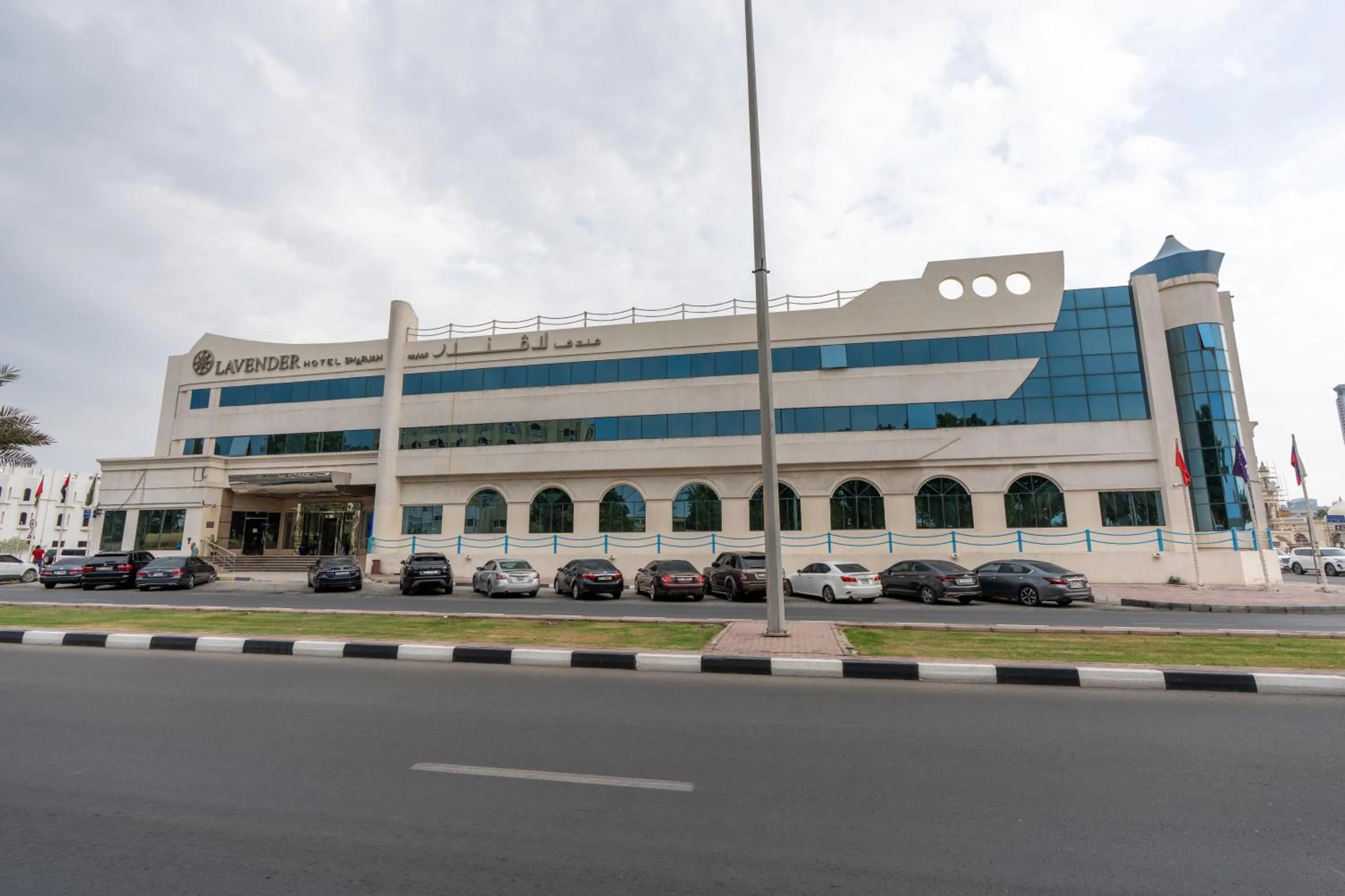 Property building in Lavender Hotel Sharjah