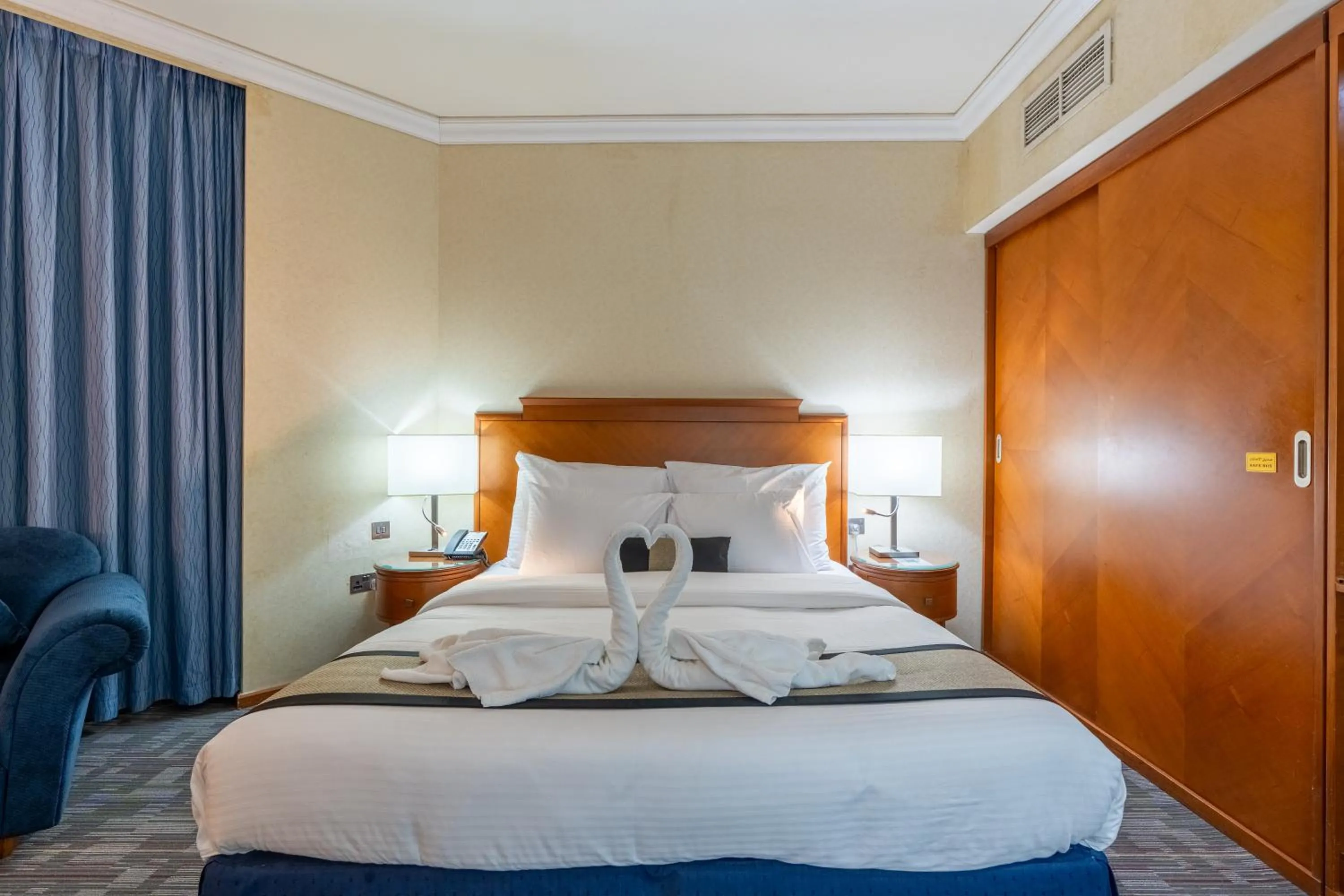 Bed in Lavender Hotel Sharjah