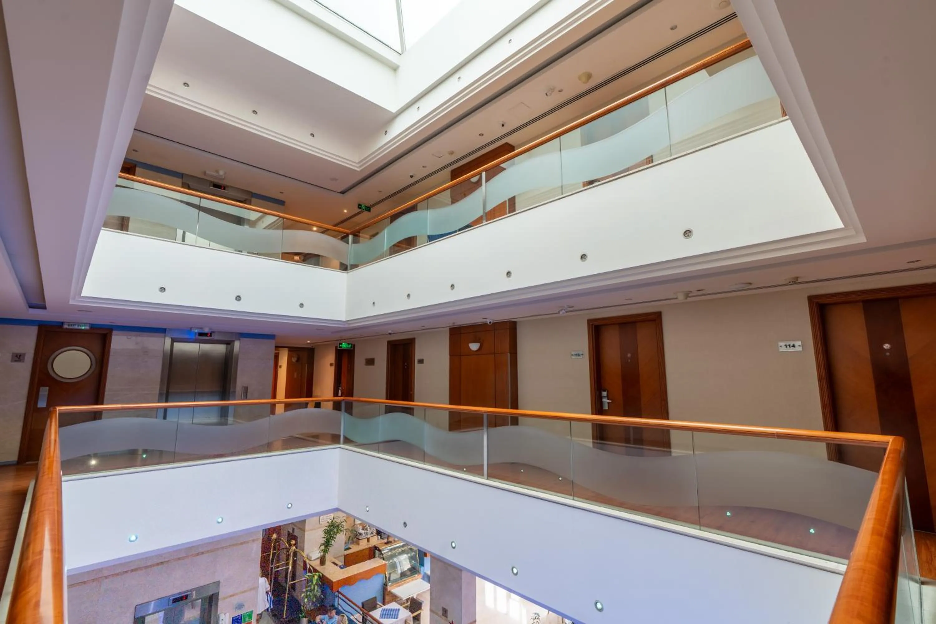 Property building in Lavender Hotel Sharjah