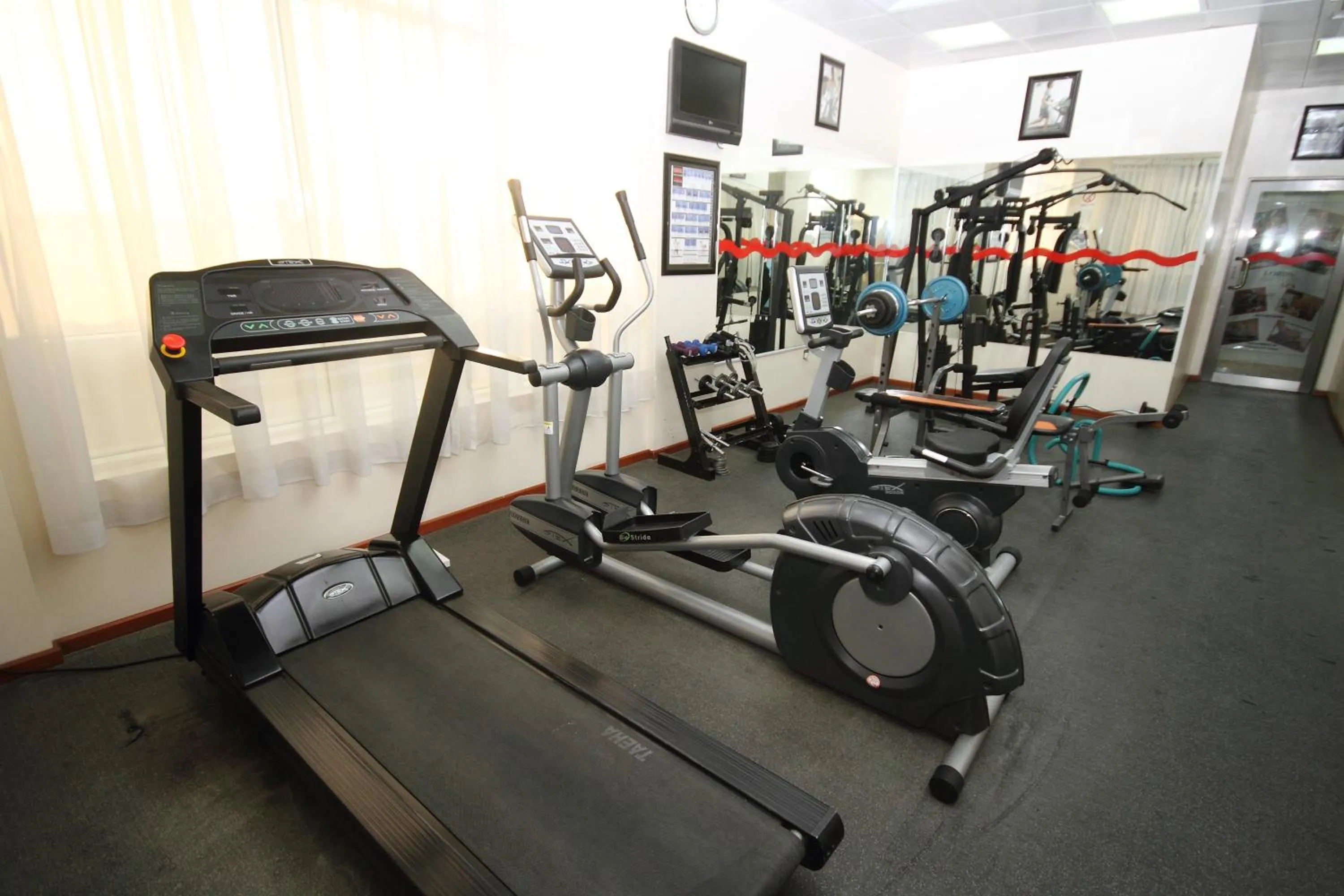 Fitness centre/facilities in Lavender Hotel Sharjah