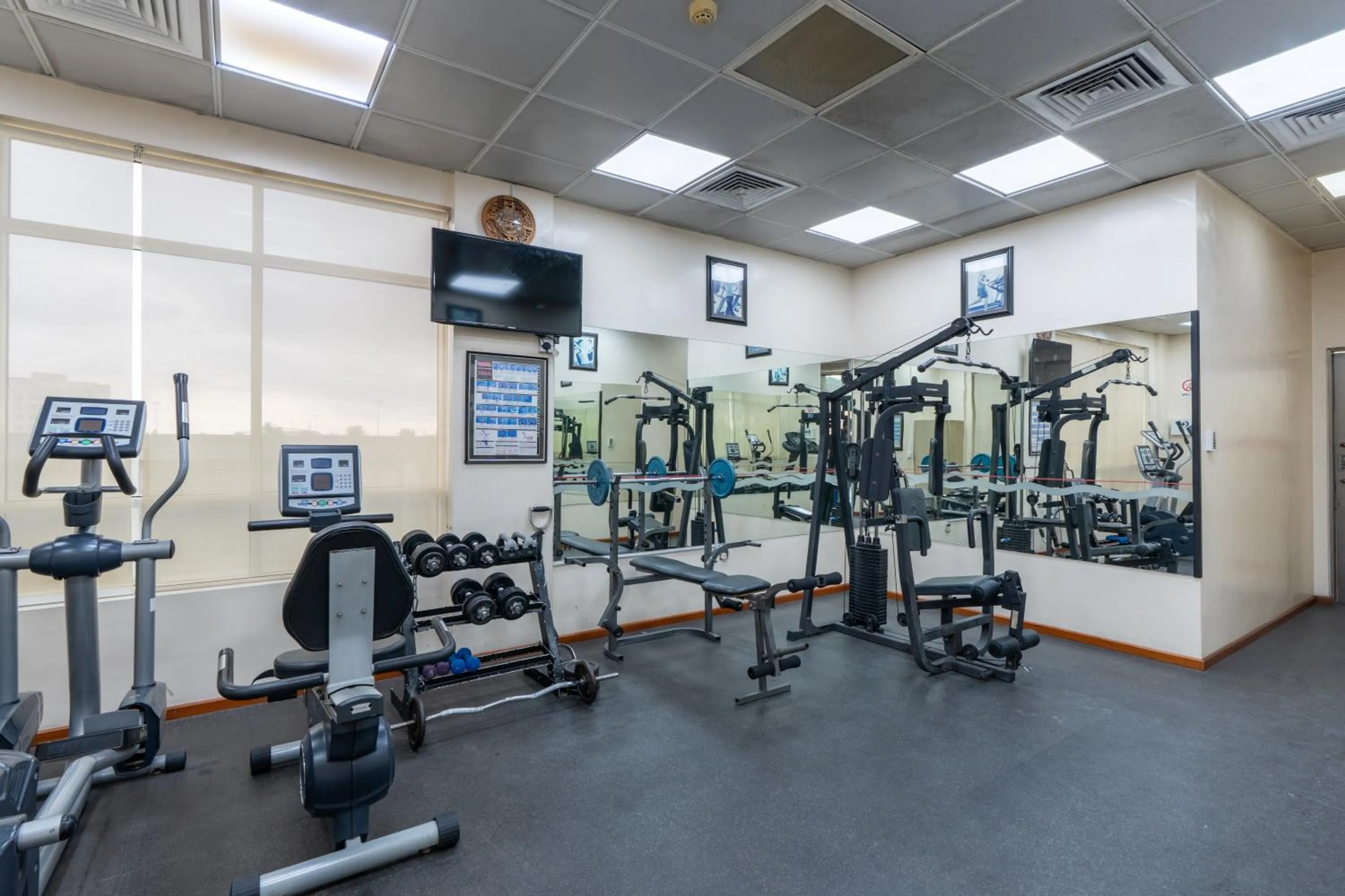 Fitness centre/facilities in Lavender Hotel Sharjah