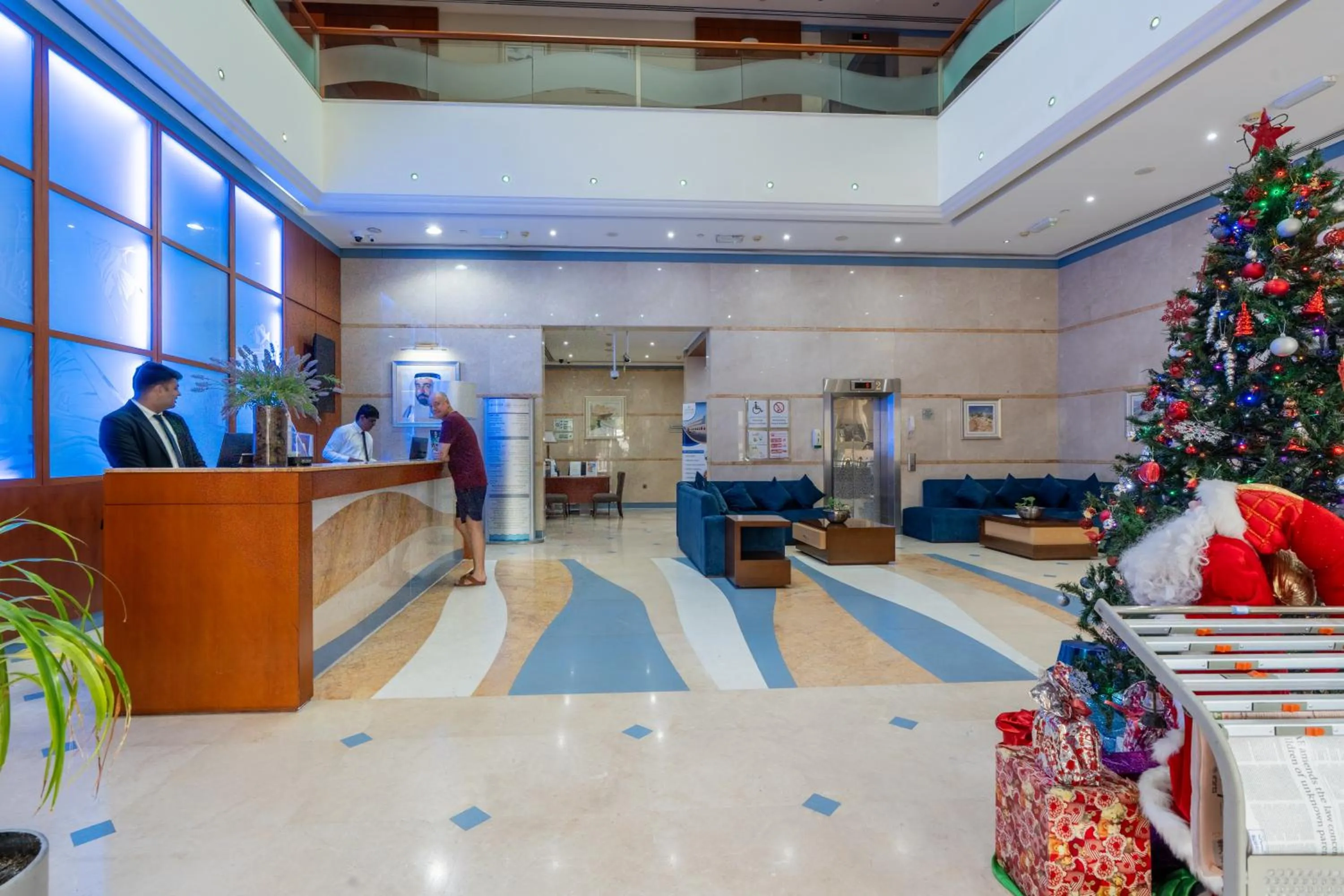 Lobby or reception in Lavender Hotel Sharjah