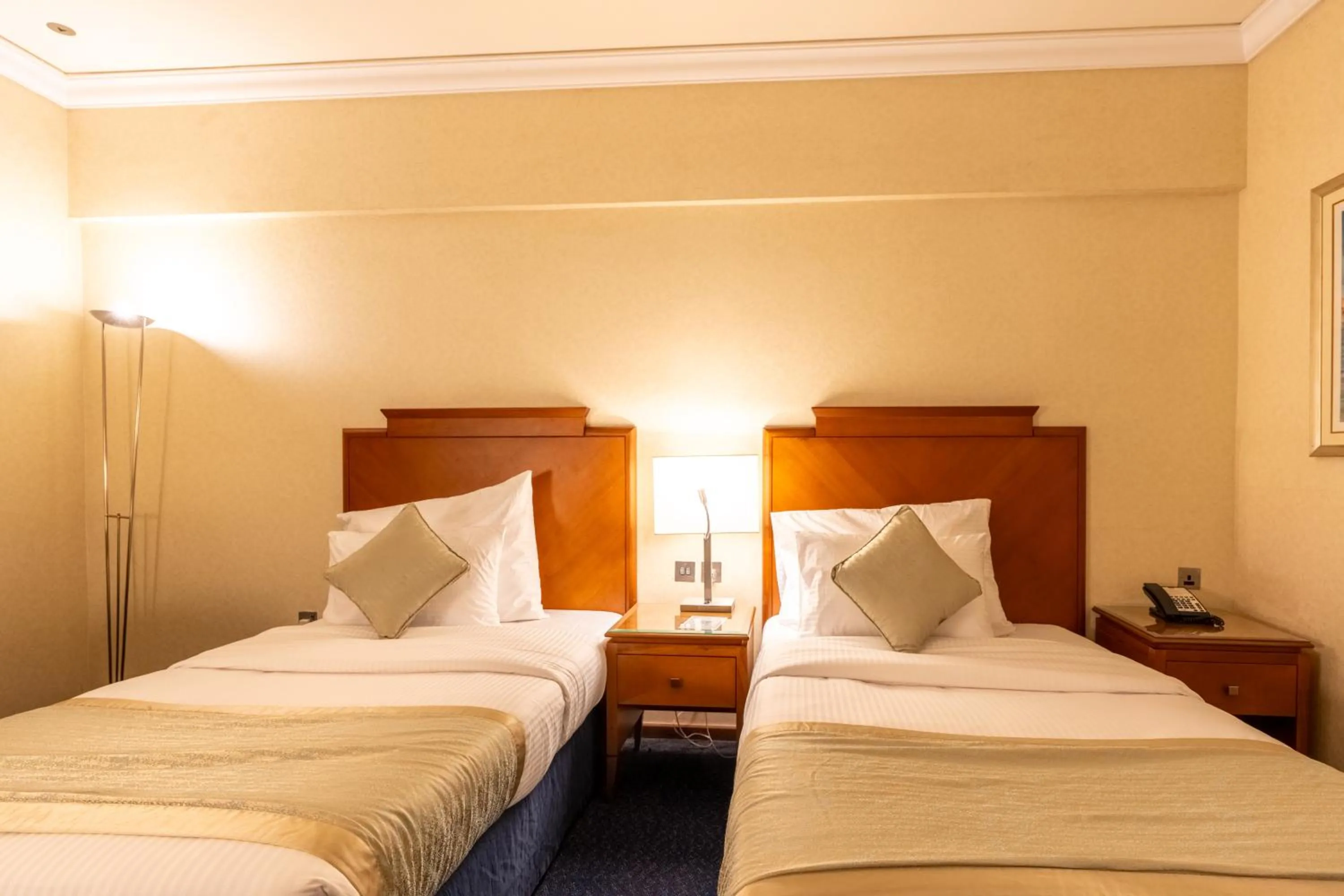 Bed in Lavender Hotel Sharjah