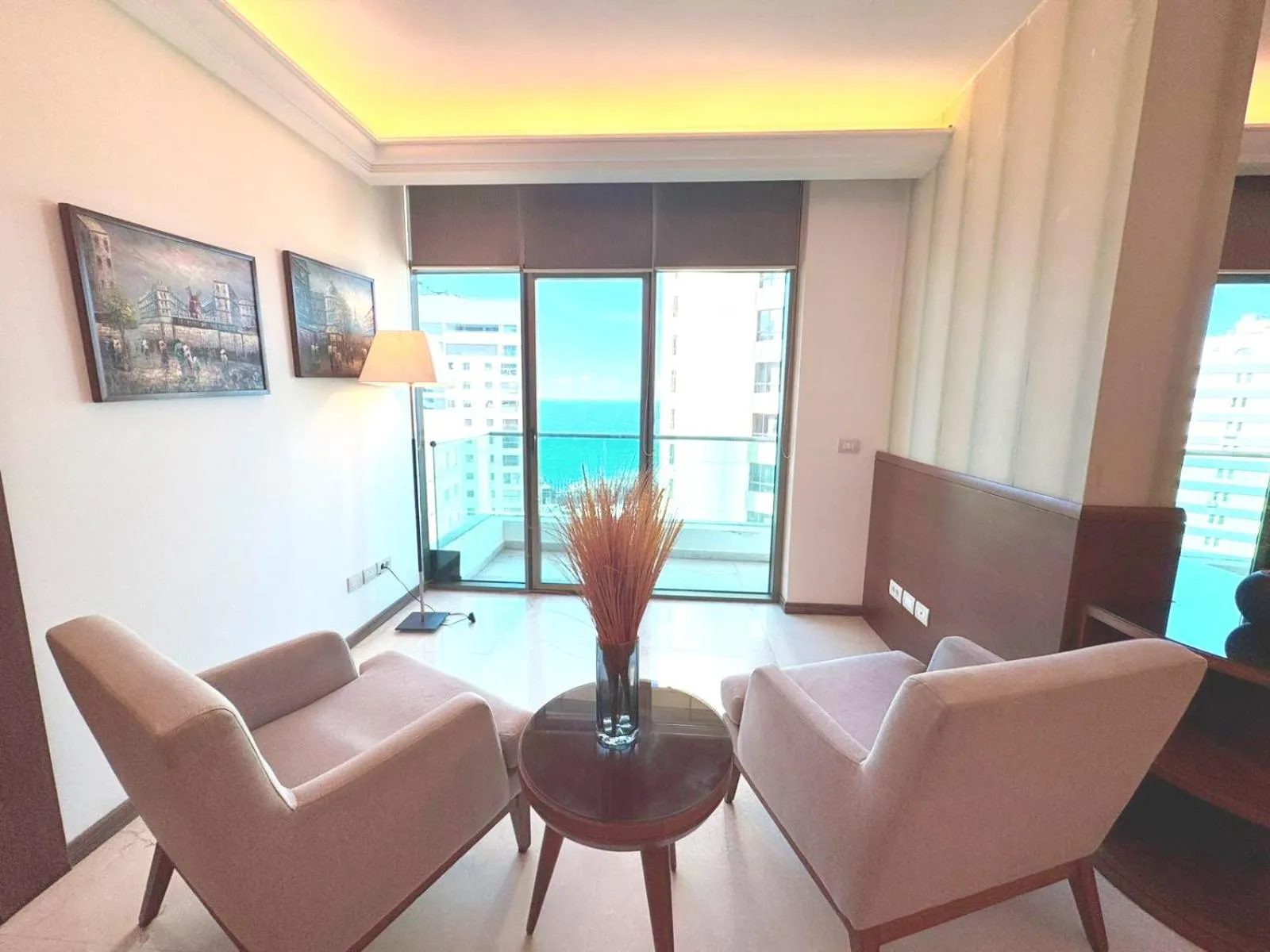 Sea view in King Suites Hotel