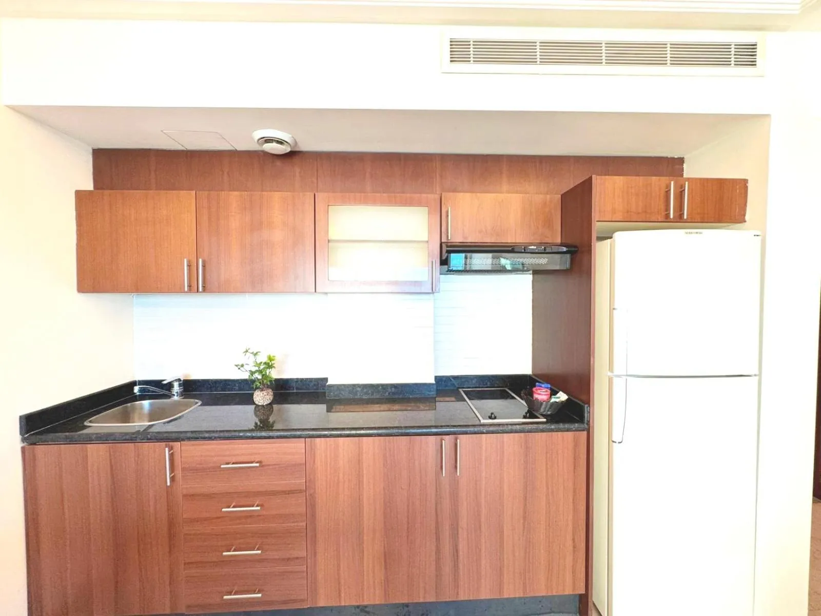 Kitchen or kitchenette in King Suites Hotel