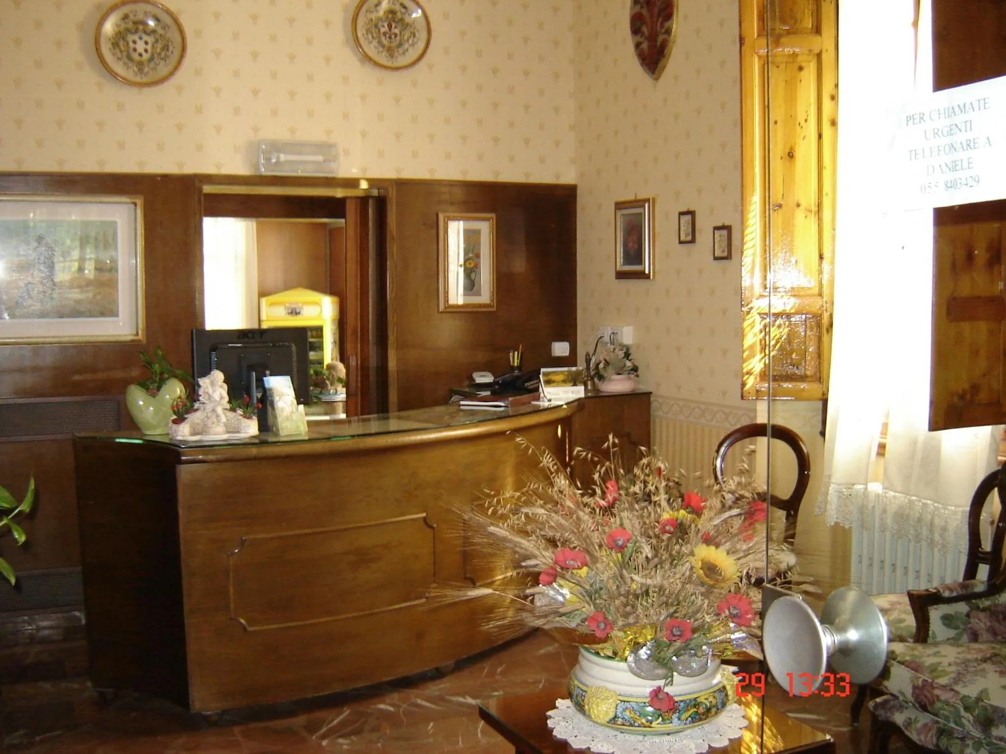 Lobby or reception in Hotel La Rosa