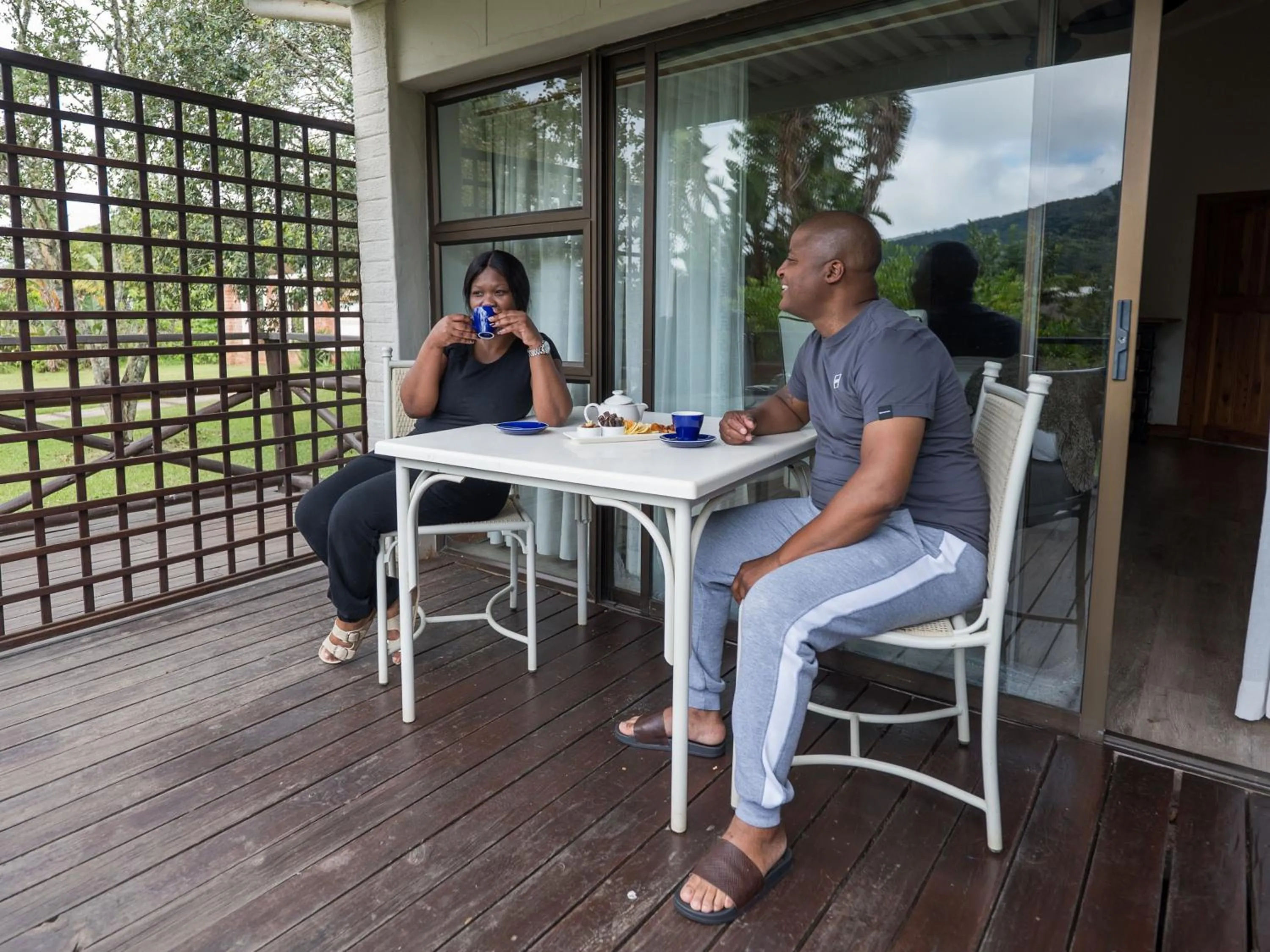 Patio in ANEW Resort Ingeli Forest Kokstad