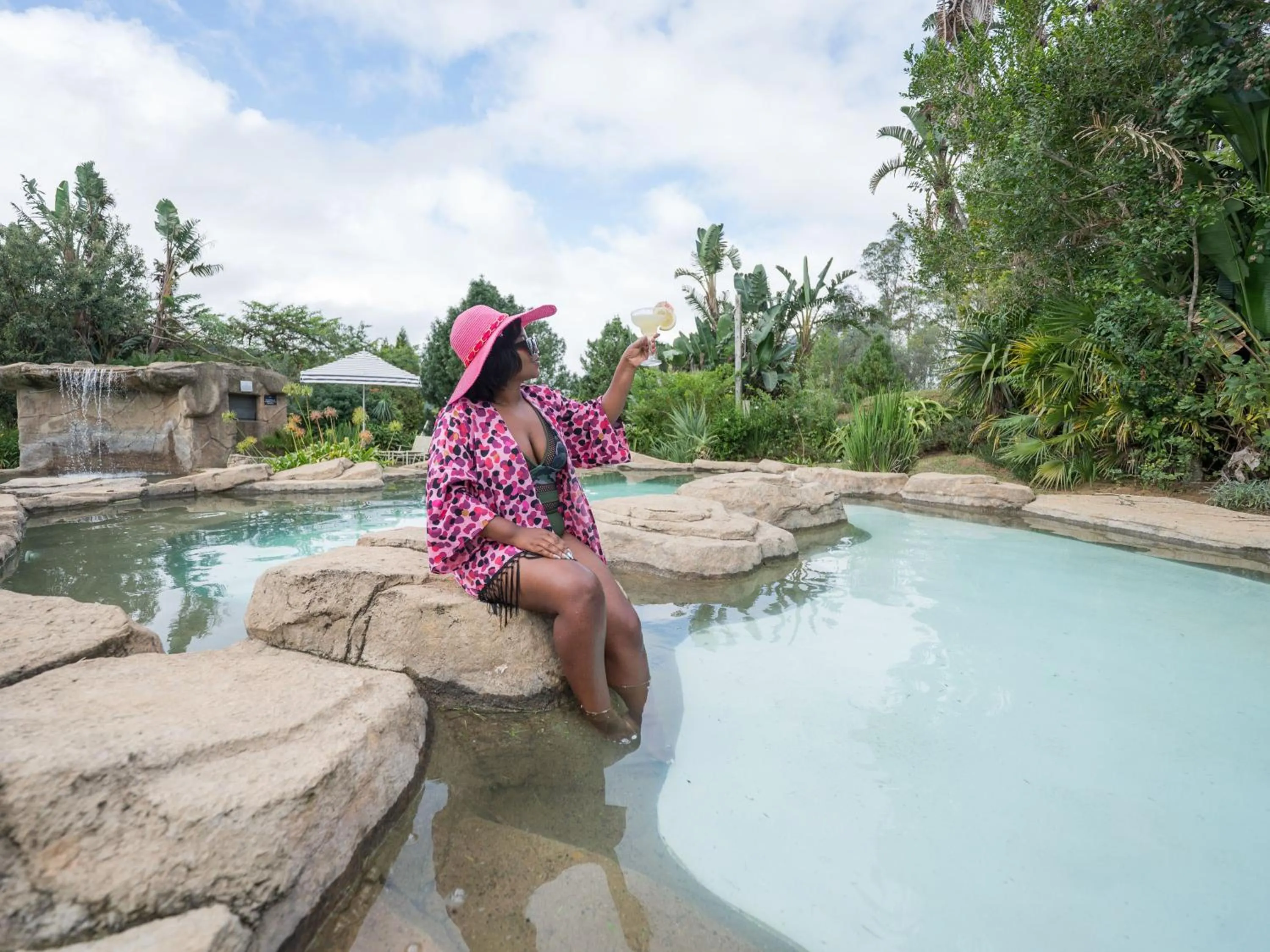 Swimming pool in ANEW Resort Ingeli Forest Kokstad