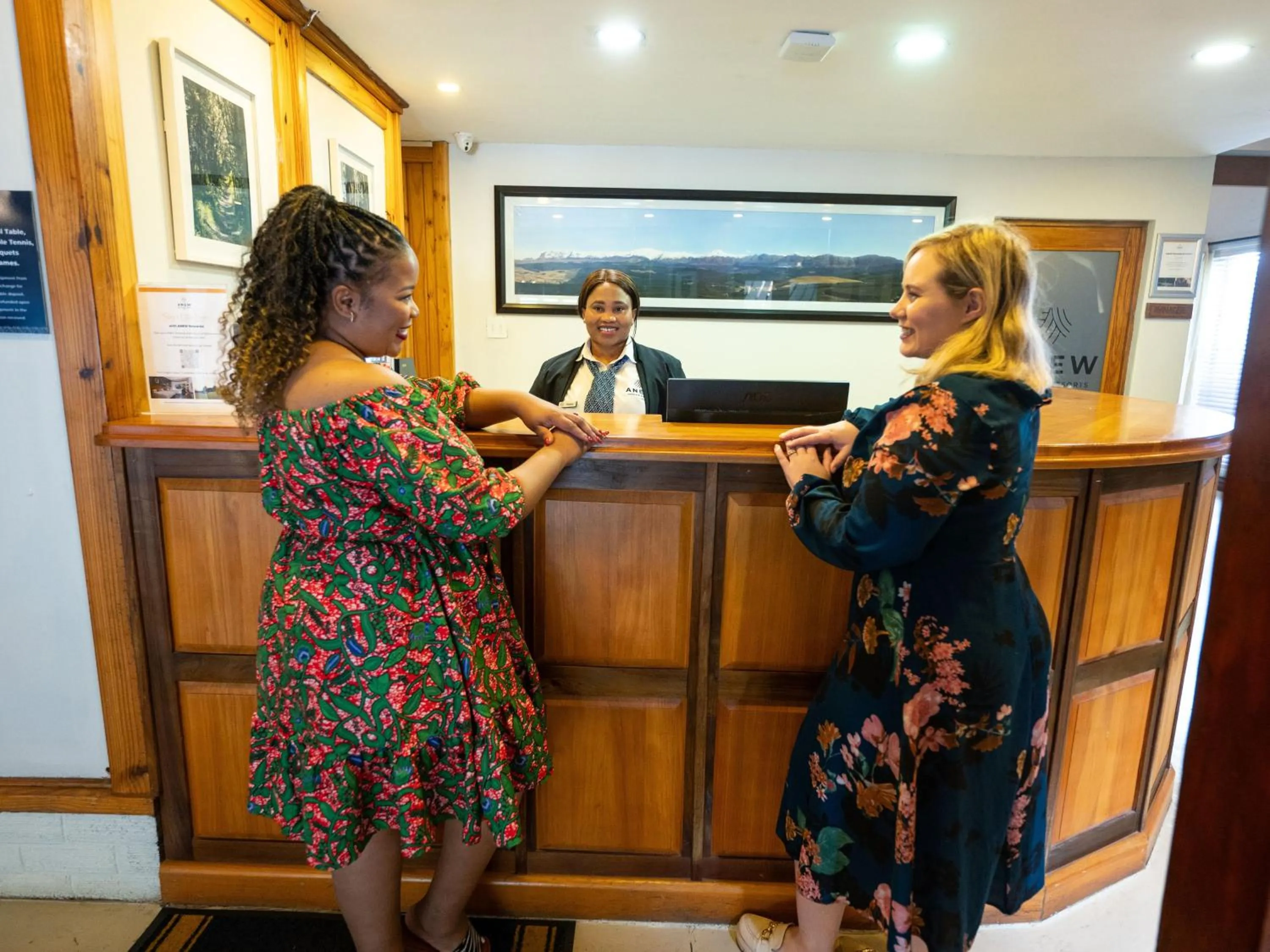 Staff in ANEW Resort Ingeli Forest Kokstad