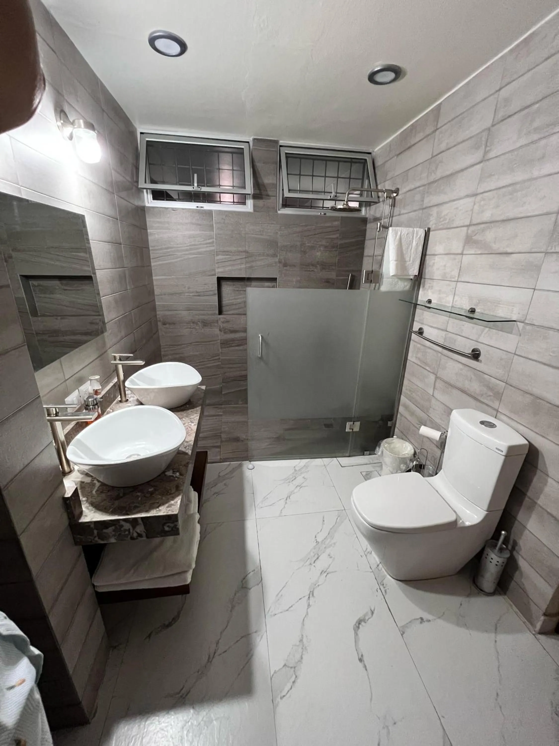 Shower in Hosteleria Casa Margarita