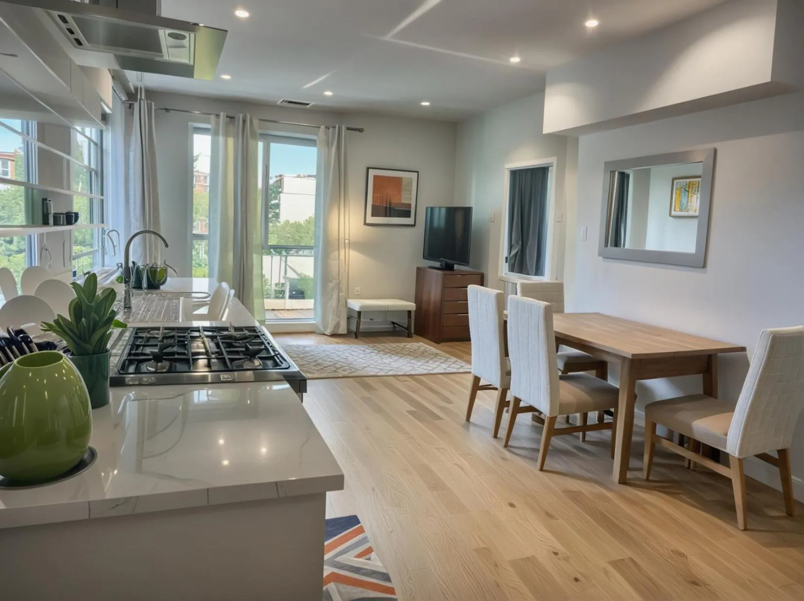 Kitchen or kitchenette in Hollywood Homes minutes to everything SPACIOUS AND FREE PARKING