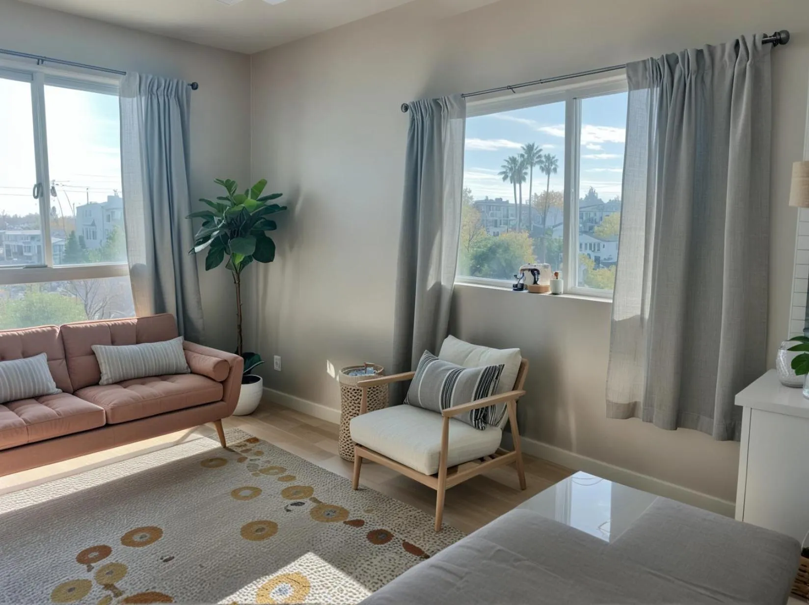 Living room in Hollywood Homes minutes to everything SPACIOUS AND FREE PARKING