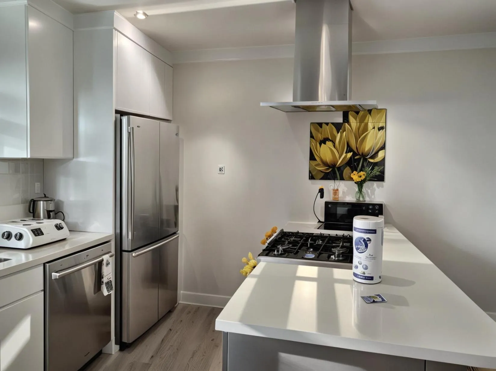 Kitchen or kitchenette in Hollywood Homes minutes to everything SPACIOUS AND FREE PARKING