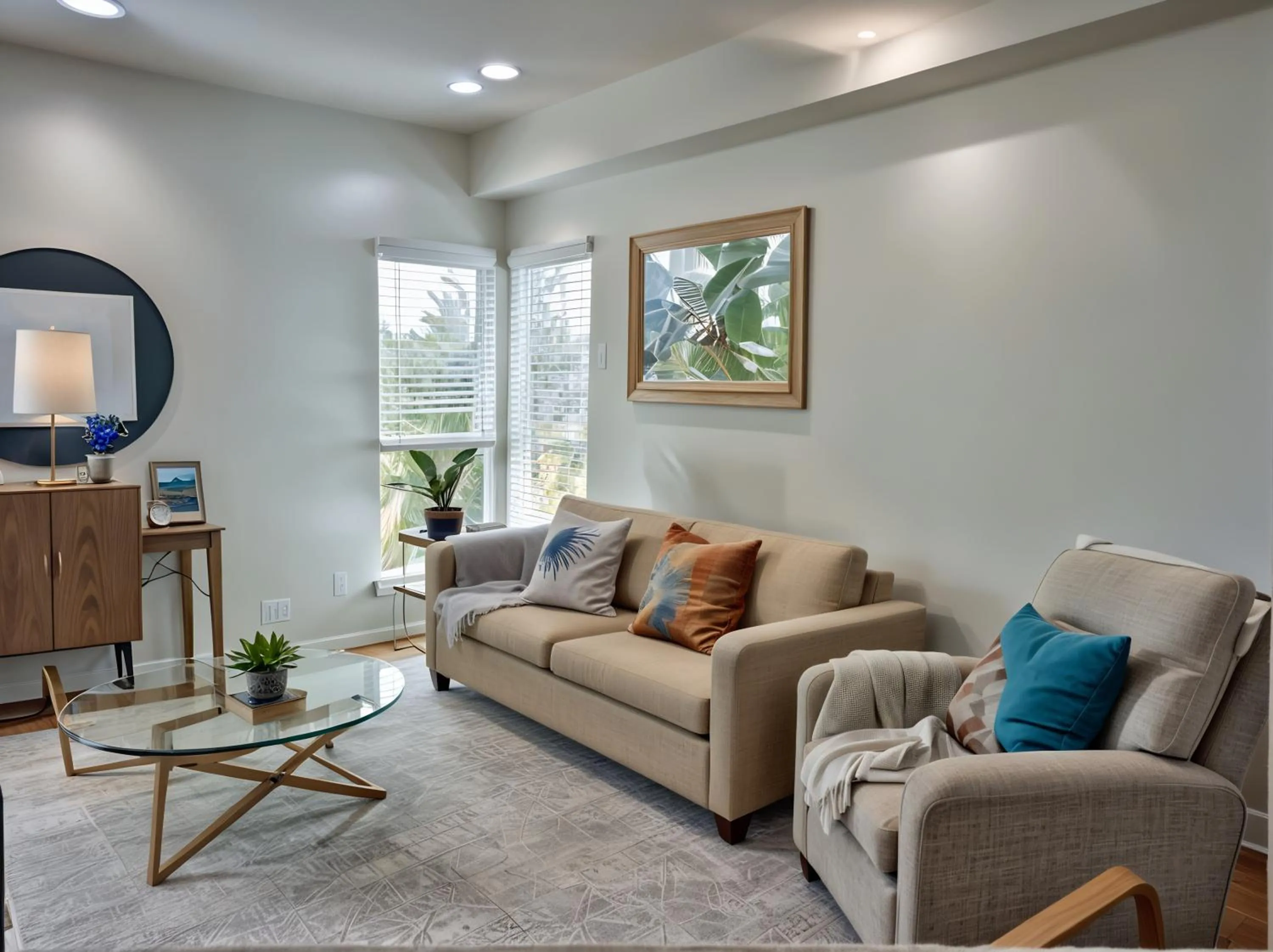 Living room in Hollywood Homes minutes to everything SPACIOUS AND FREE PARKING