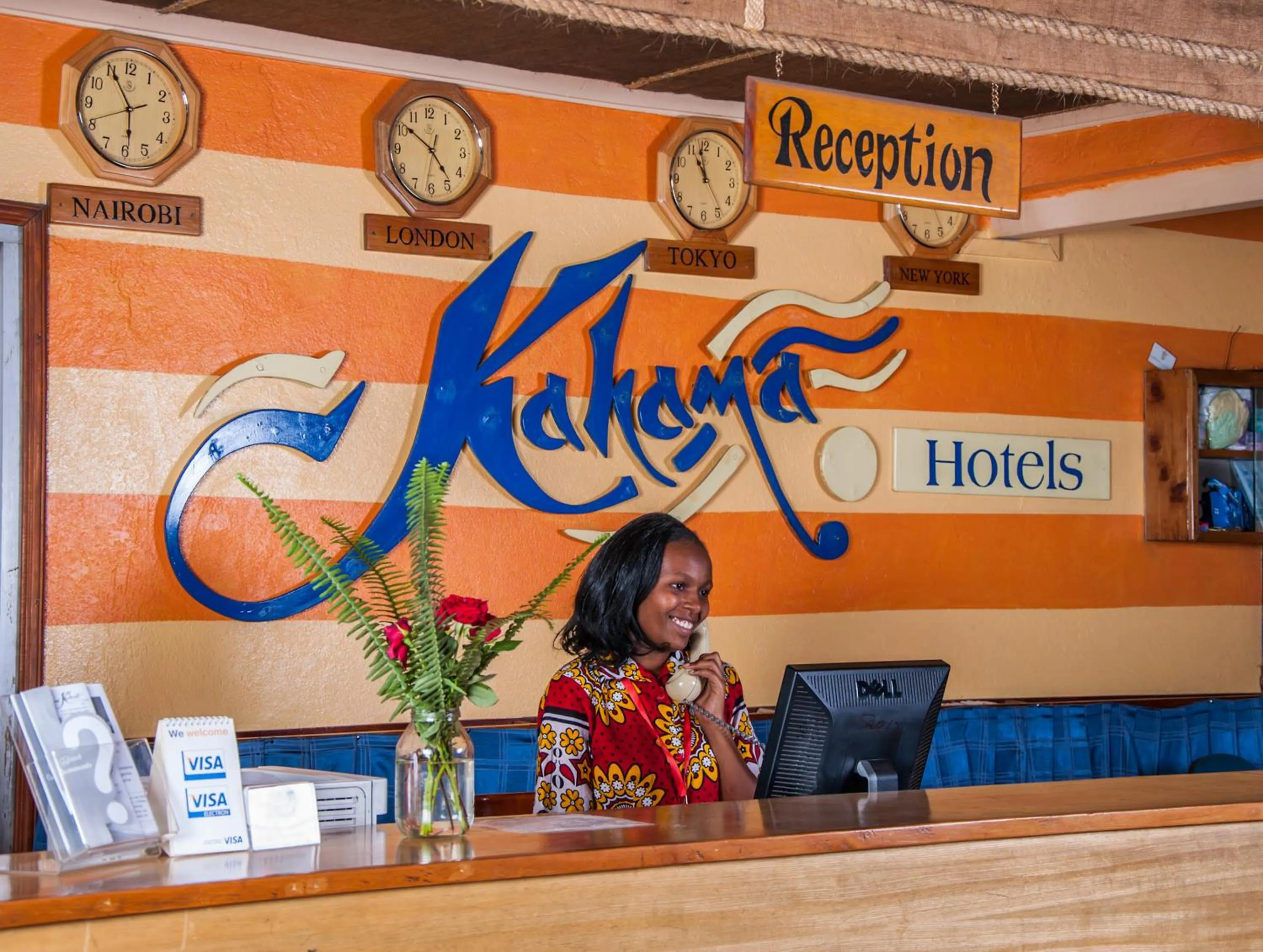 Staff in Kahama Hotel Nairobi