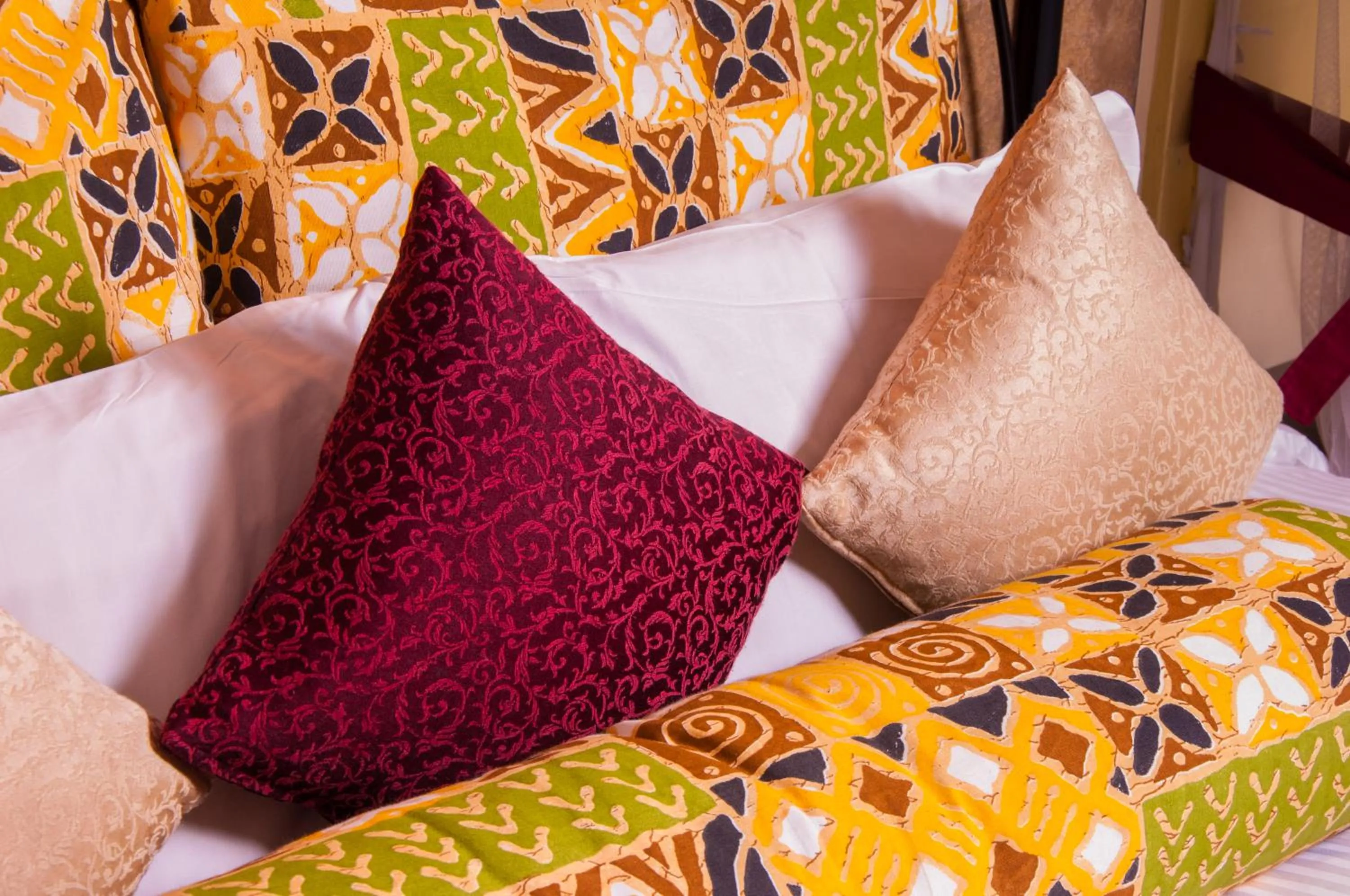 Bed in Kahama Hotel Nairobi