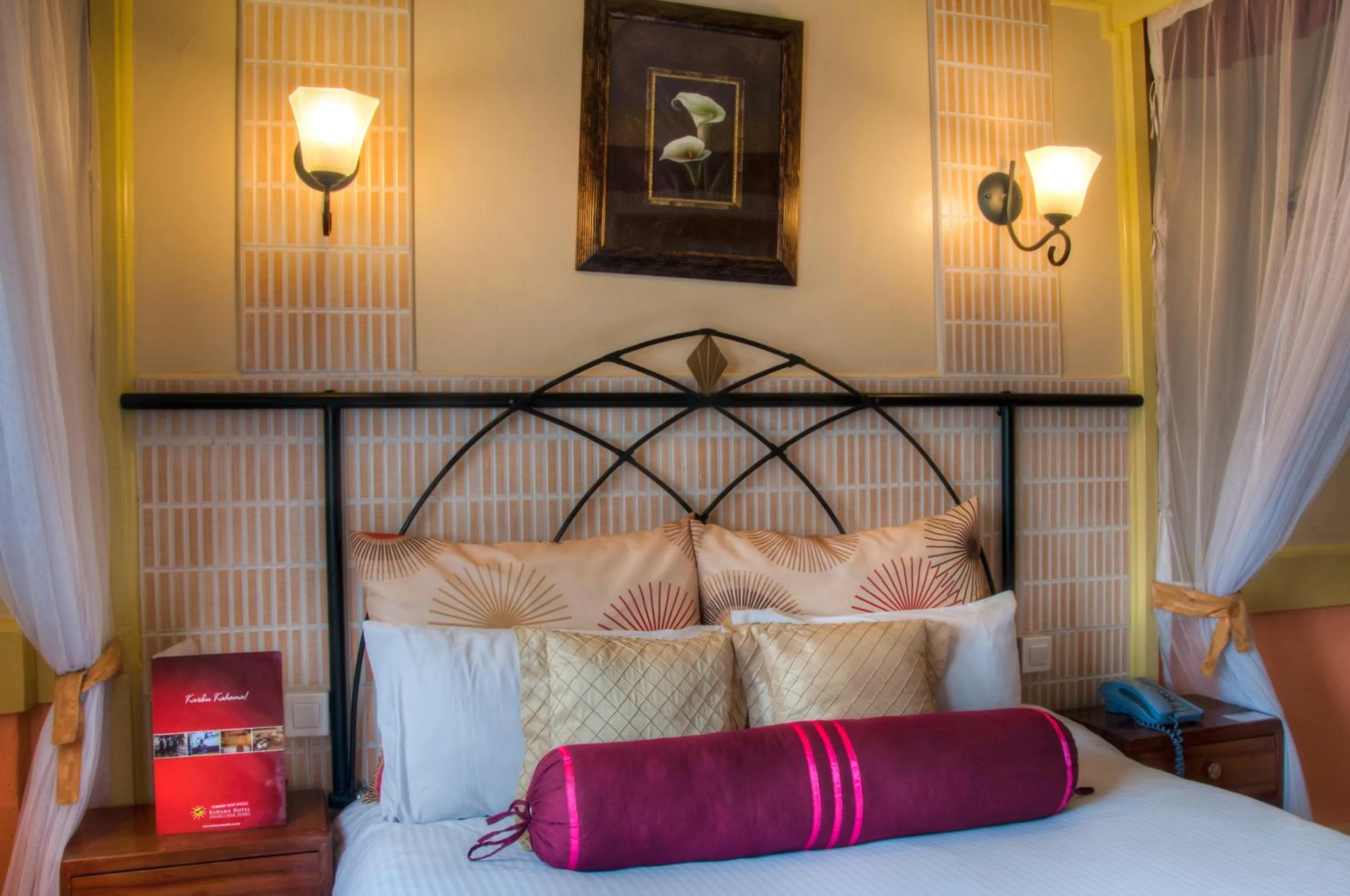 Bed in Kahama Hotel Nairobi