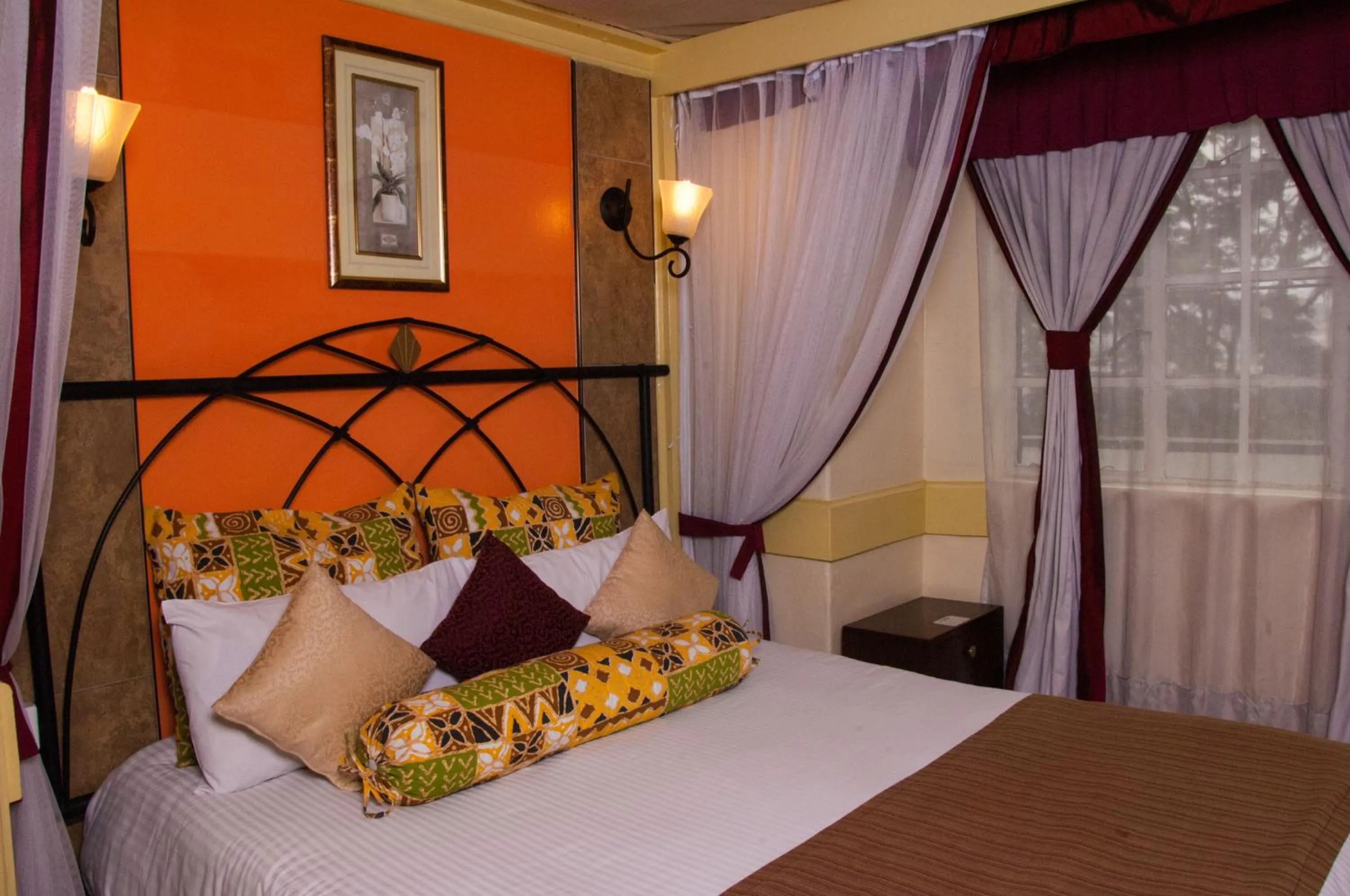 Bed in Kahama Hotel Nairobi