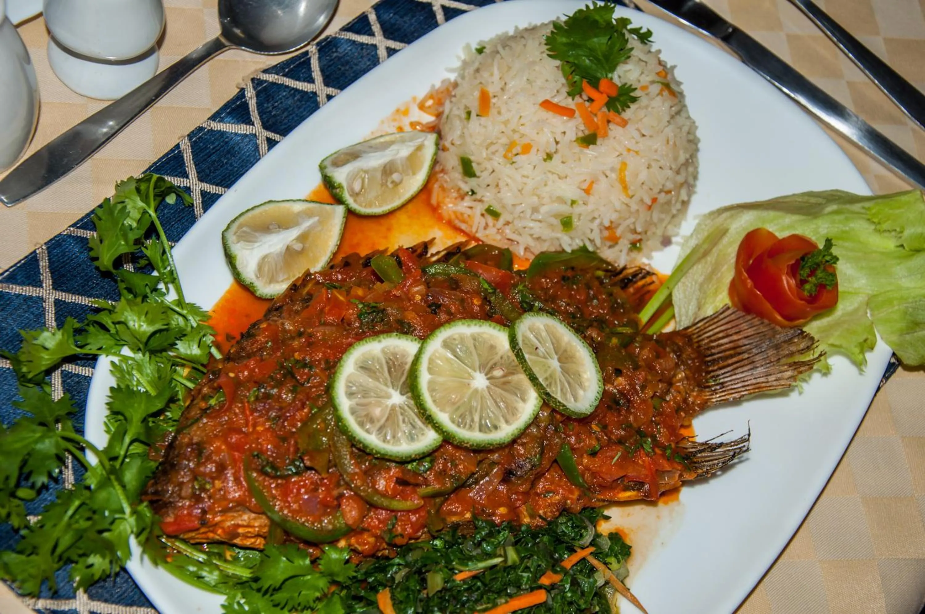Restaurant/places to eat in Kahama Hotel Nairobi