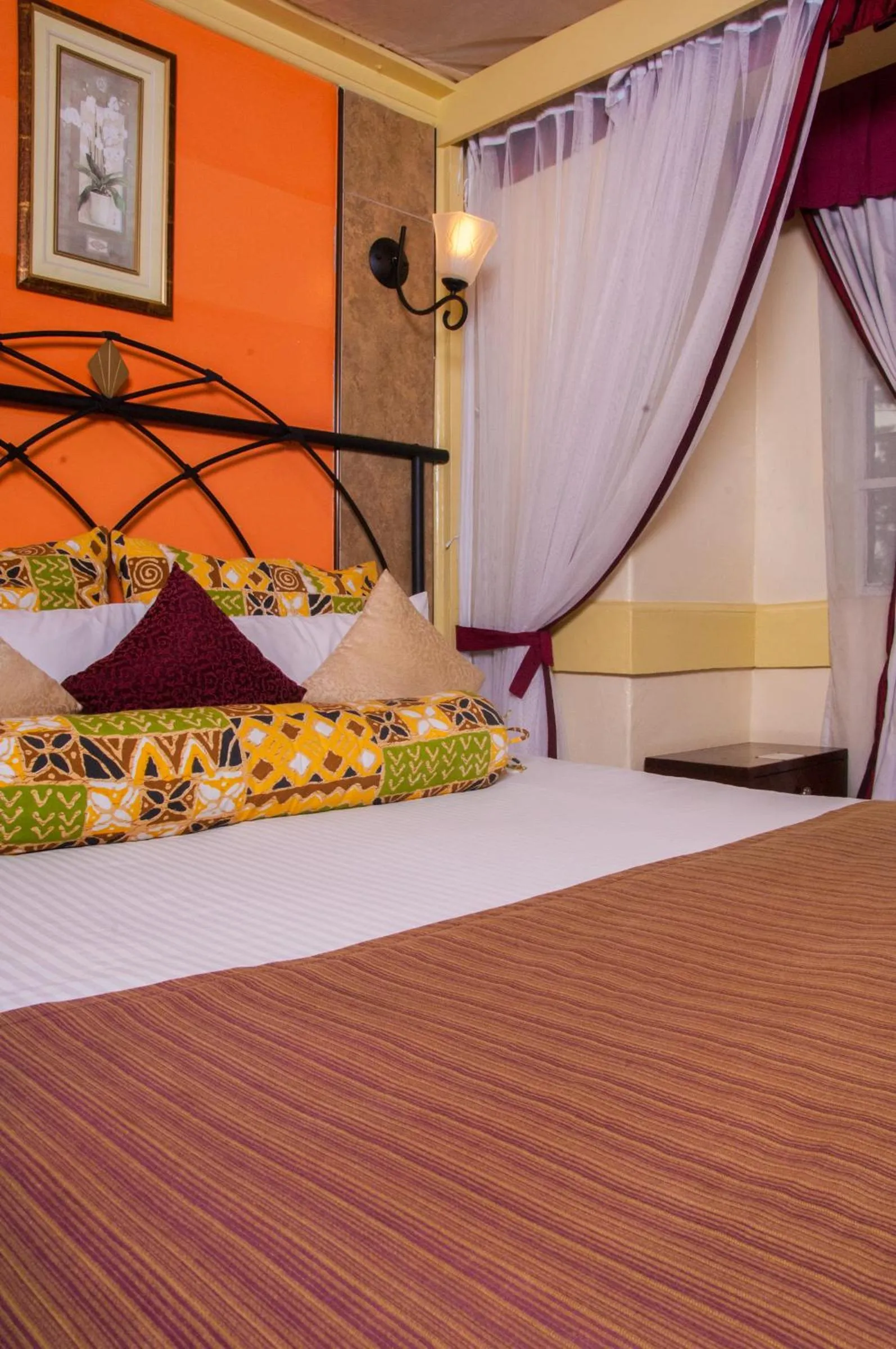 Bed in Kahama Hotel Nairobi