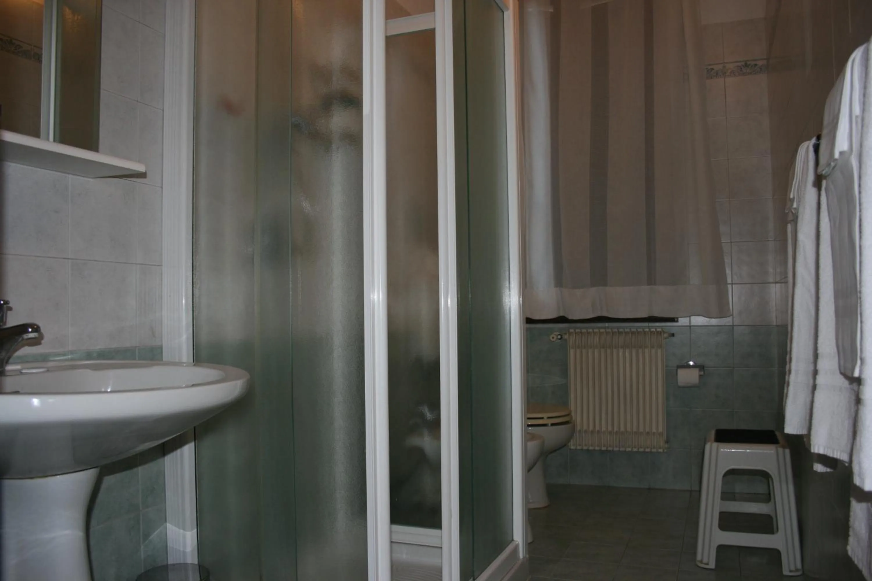 Shower in Locanda Stella D'oro