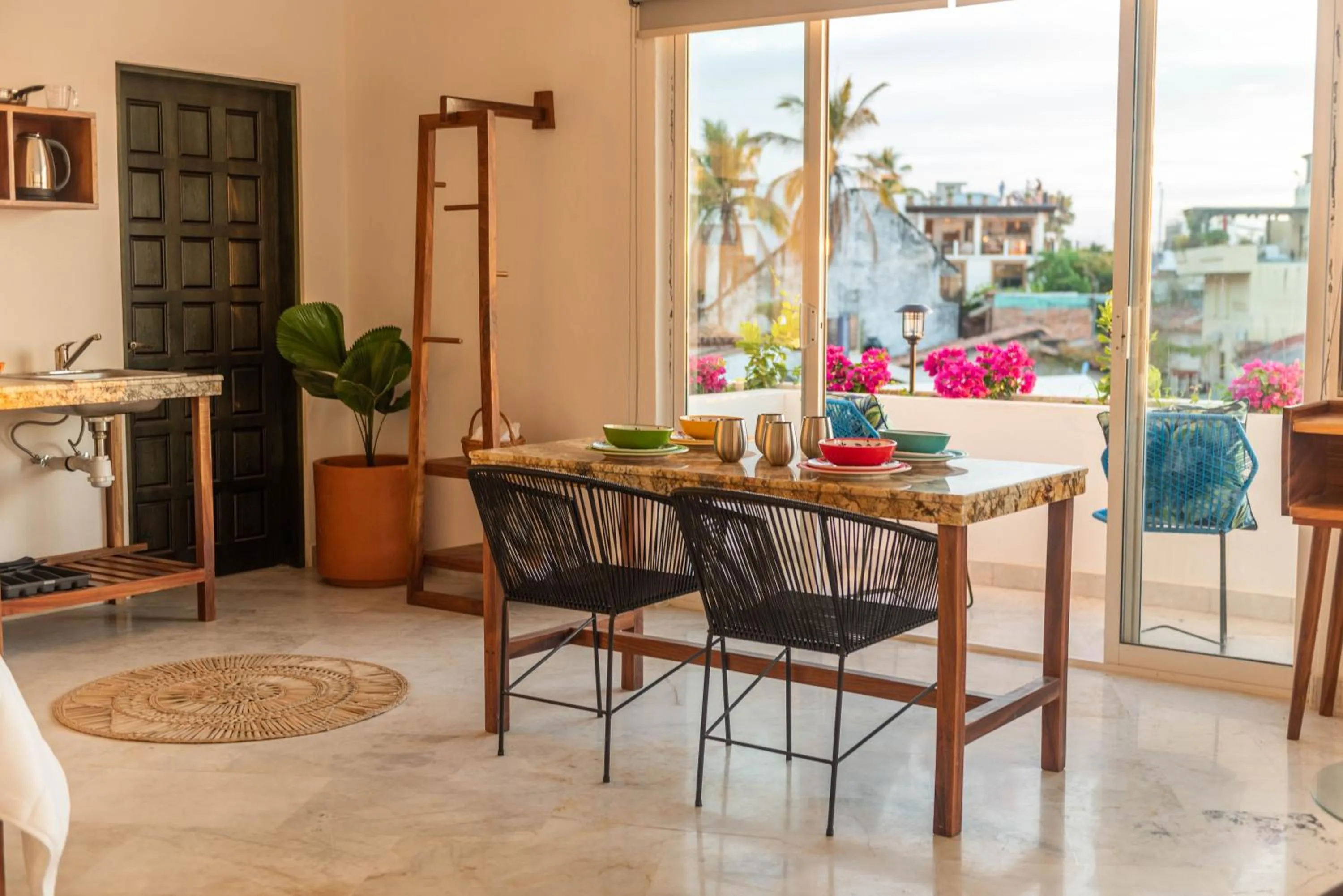 Kitchen or kitchenette in La Casa Blanca