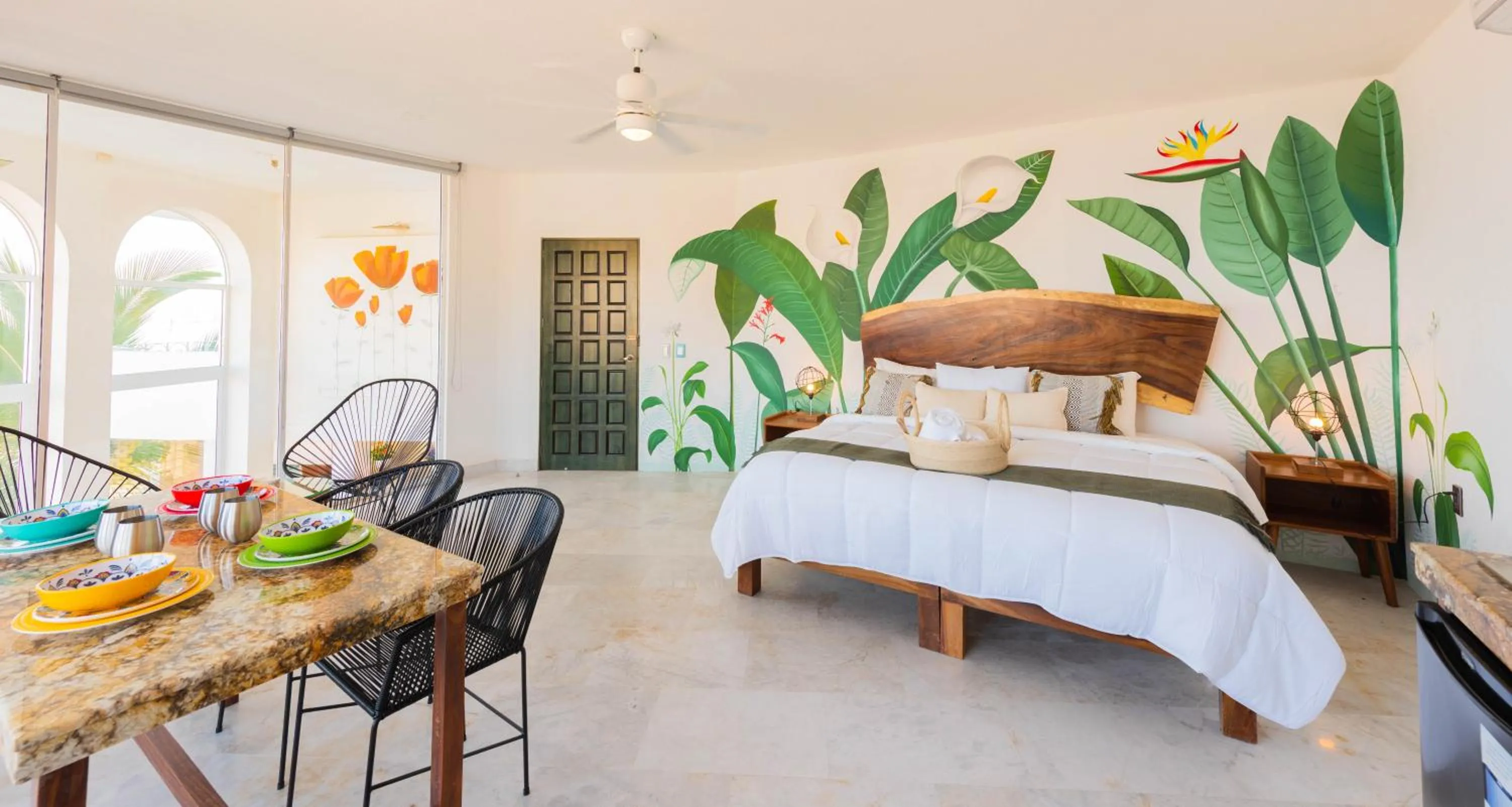 Bedroom, Bed in La Casa Blanca