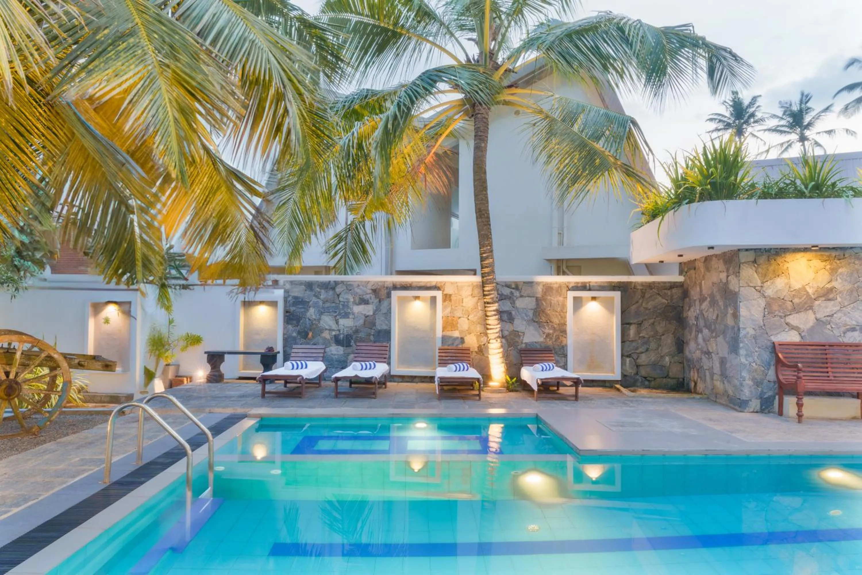 Property building in Olu Ayurveda Beach Resort